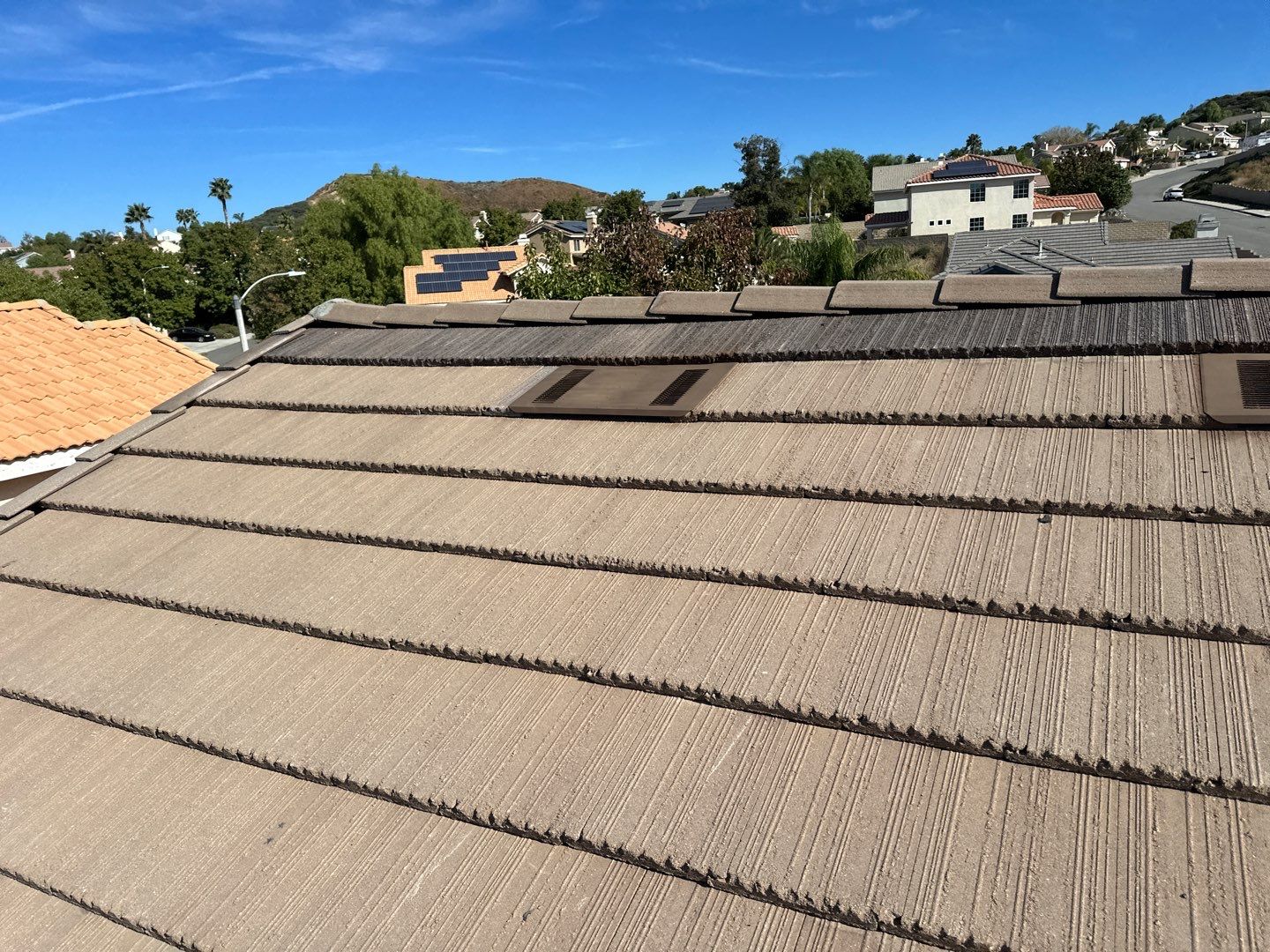 Sandstone Concrete Tile by Reimagine Roofing
