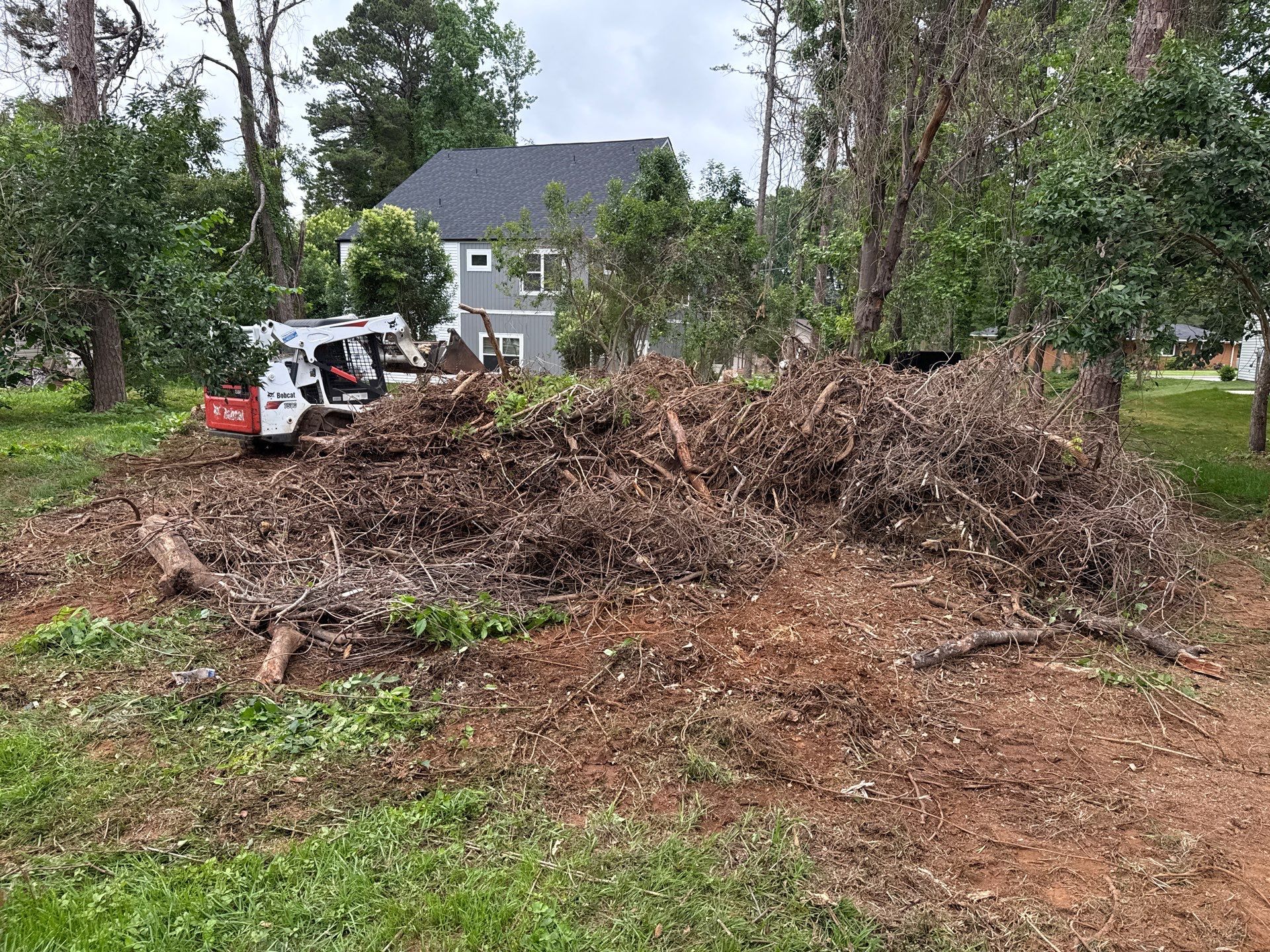 Project in Charlotte by Badger Hauling