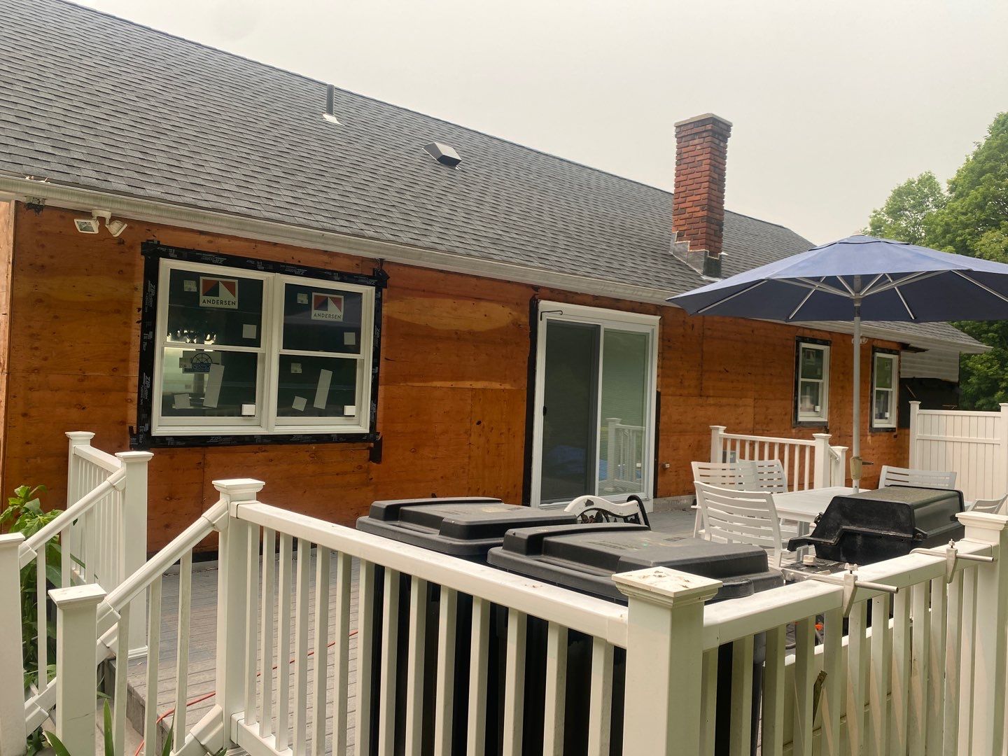 Siding Installation using Certainteed Monogram Smokey Gray by A Plus Exterior