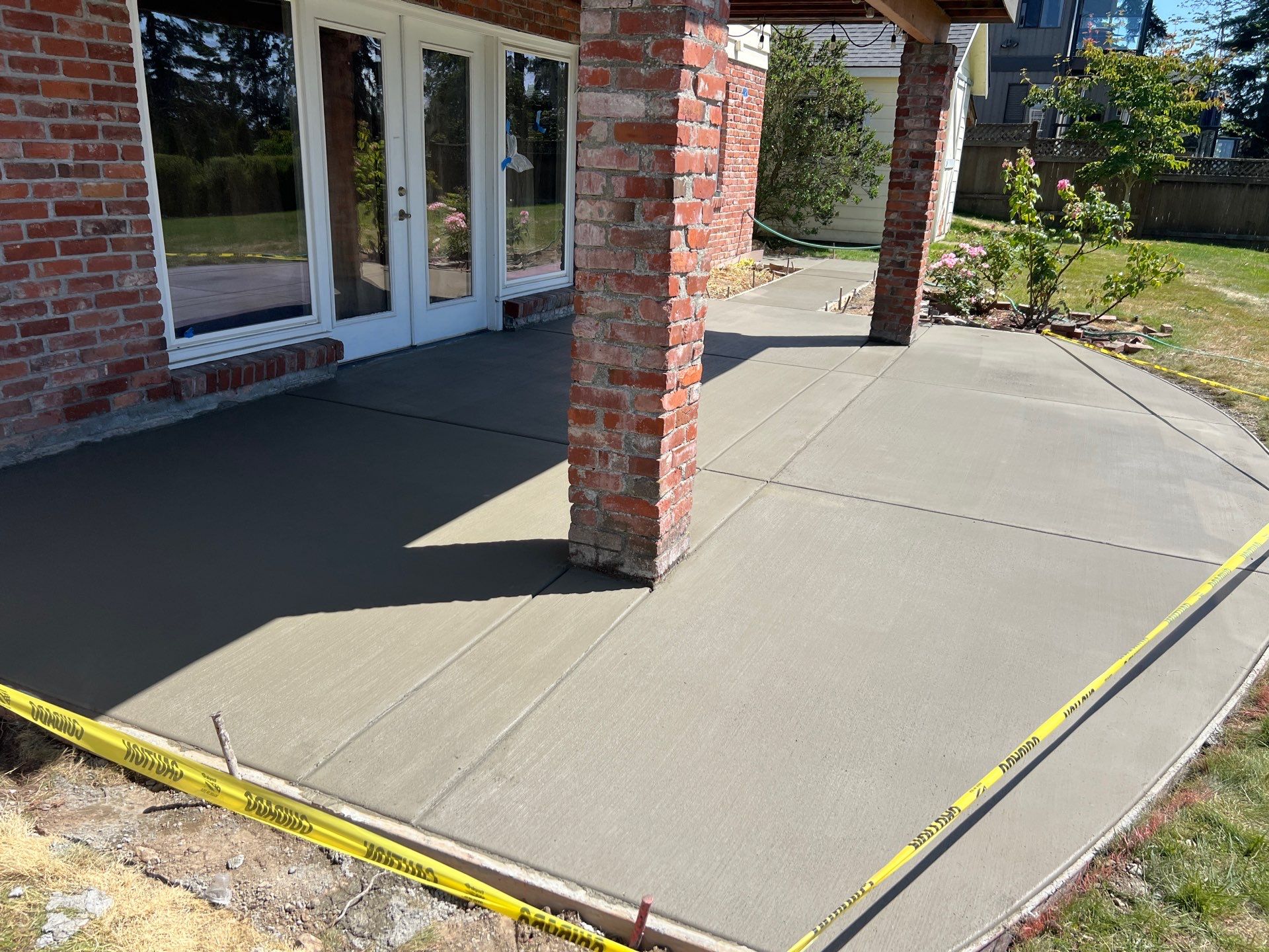 Susan | Concrete Patio by Jireh Asphalt & Concrete Inc 