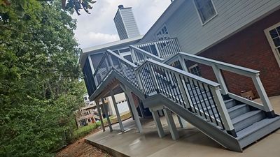 South Trace Lane - Deck Installation and Chimney Repair