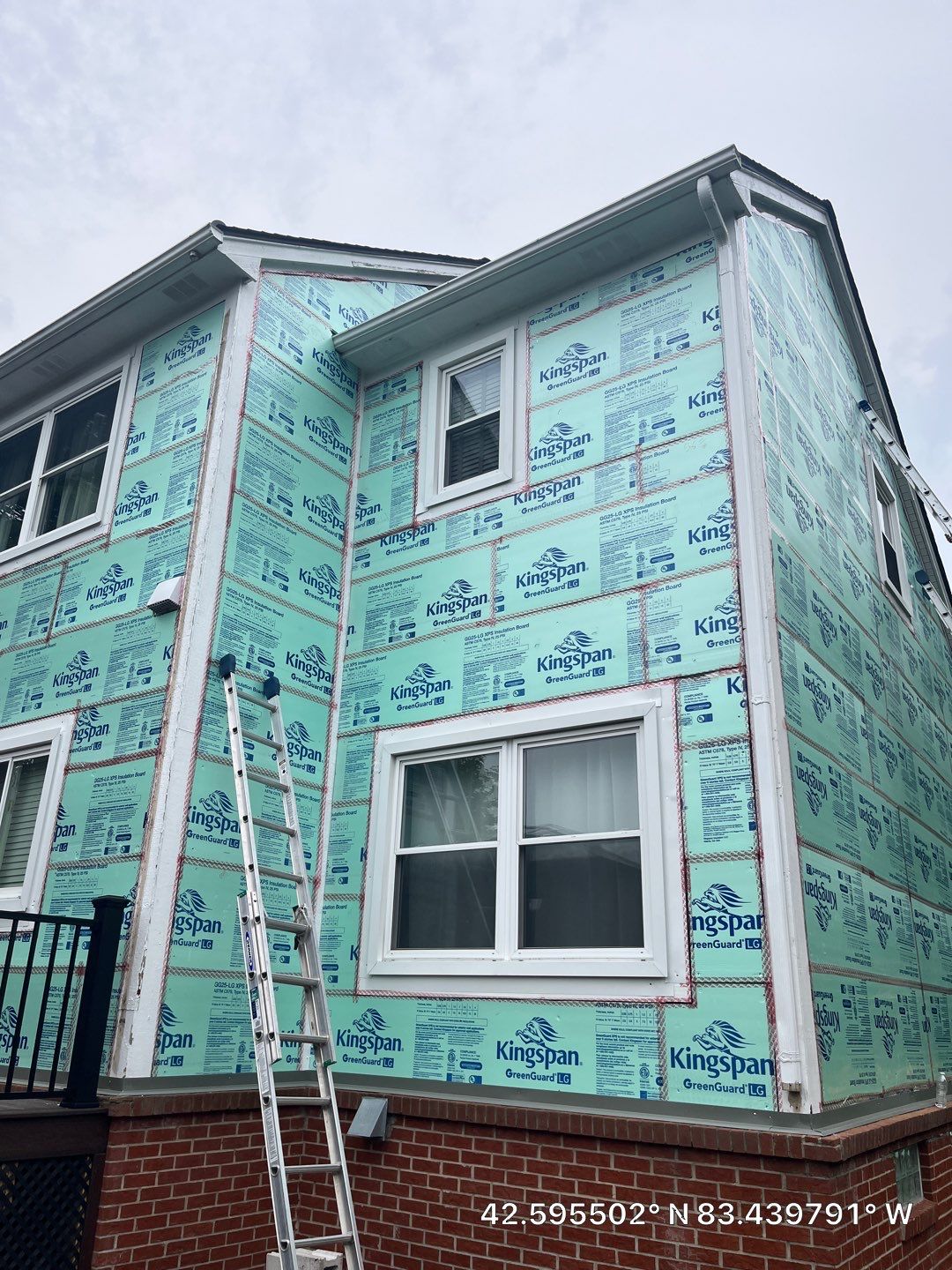 Siding Replacement using Ascend by 180 Contractors