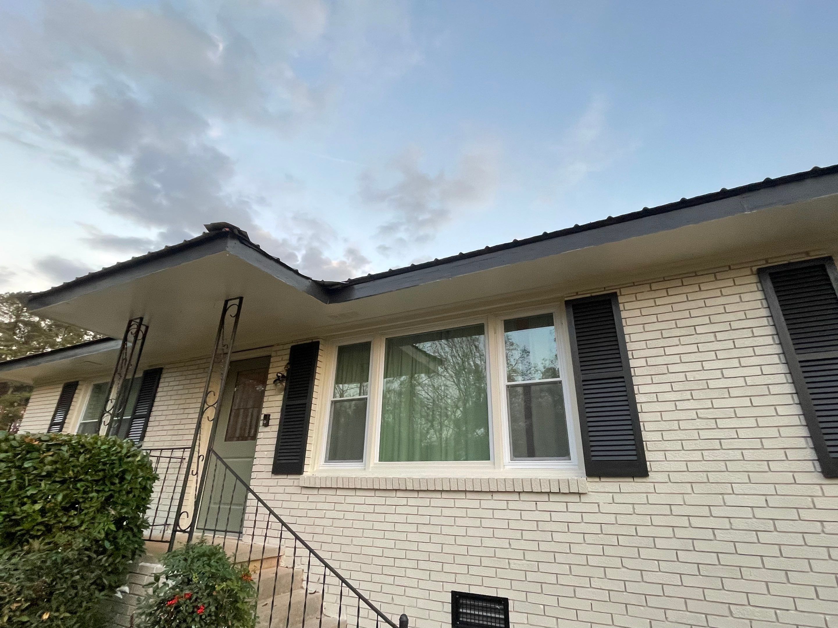White Masonry Painting and Exterior Home Refresh in Covington by PGP Surface Solutions, LLC
