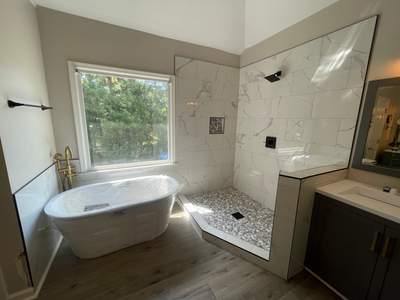 Master bathroom renovation