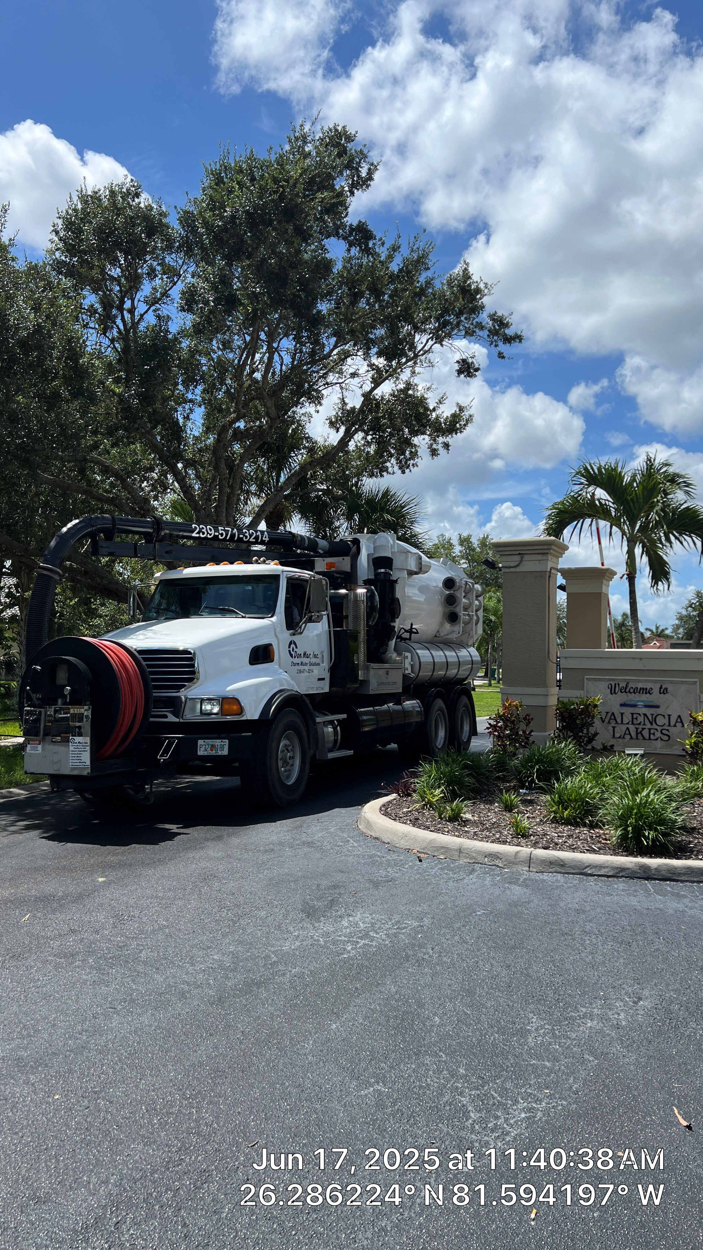 Naples Association Stormwater System Cleaning by Don Mar, Inc. Storm Water Solutions