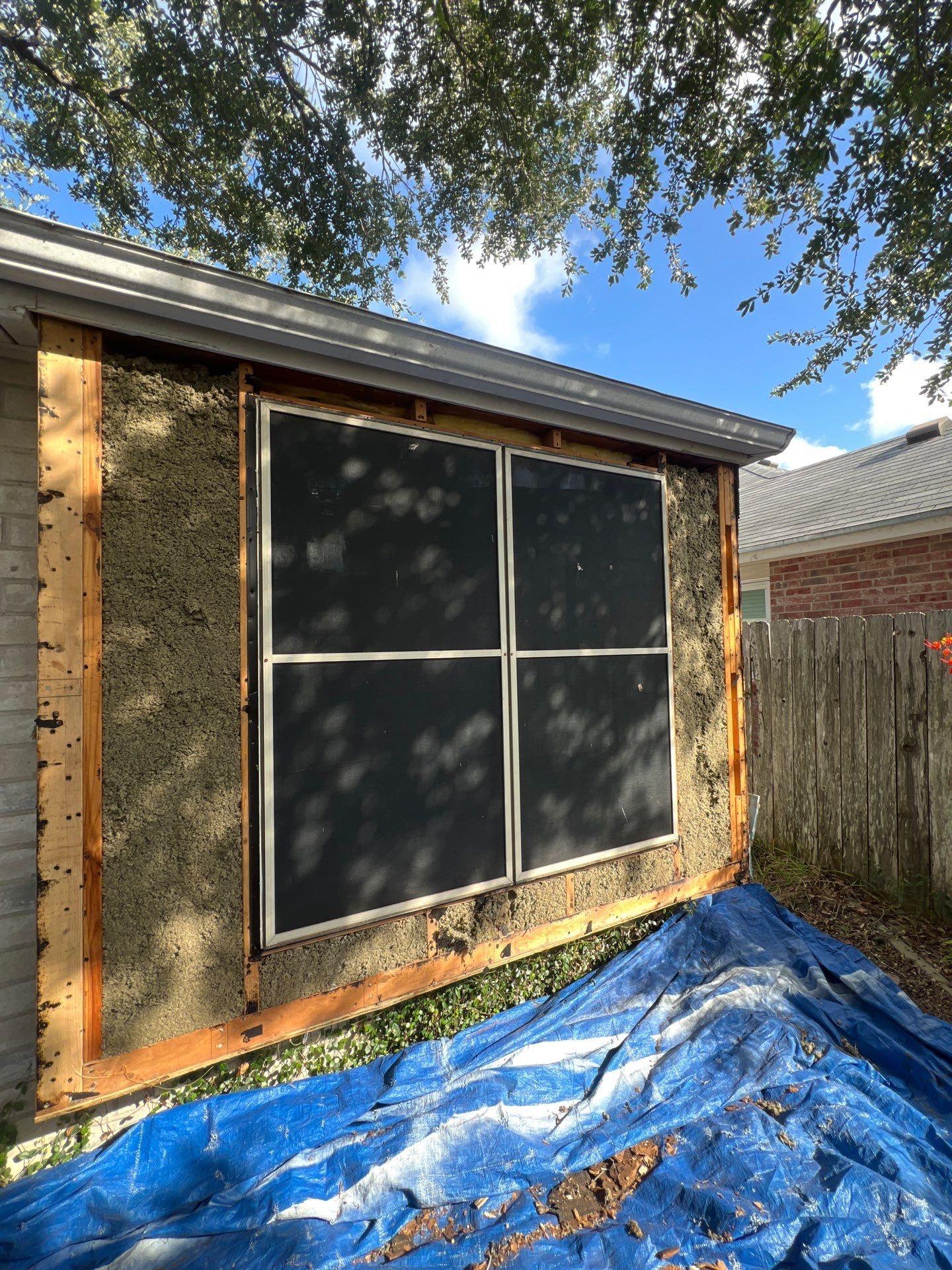 Rotting away under the Oaks by Bayfront Roofing and Construction