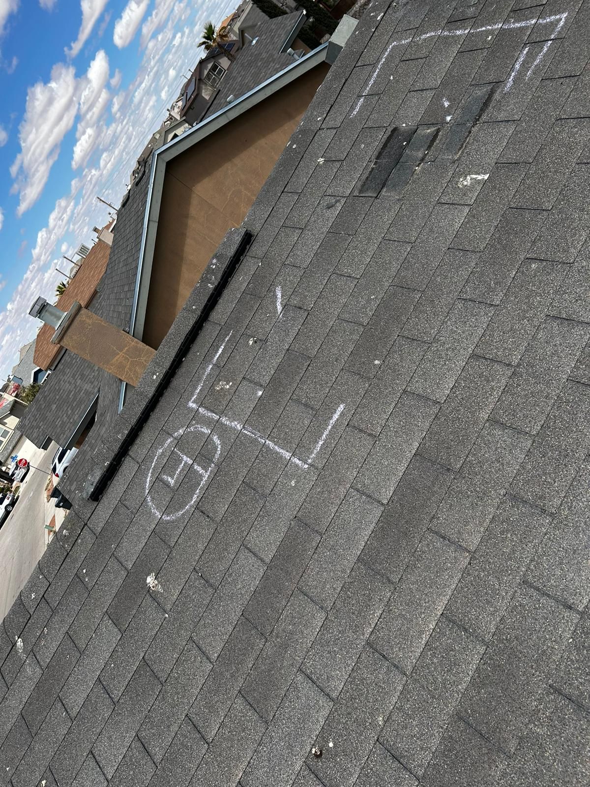 Shingle roof restoration by SPF Services 