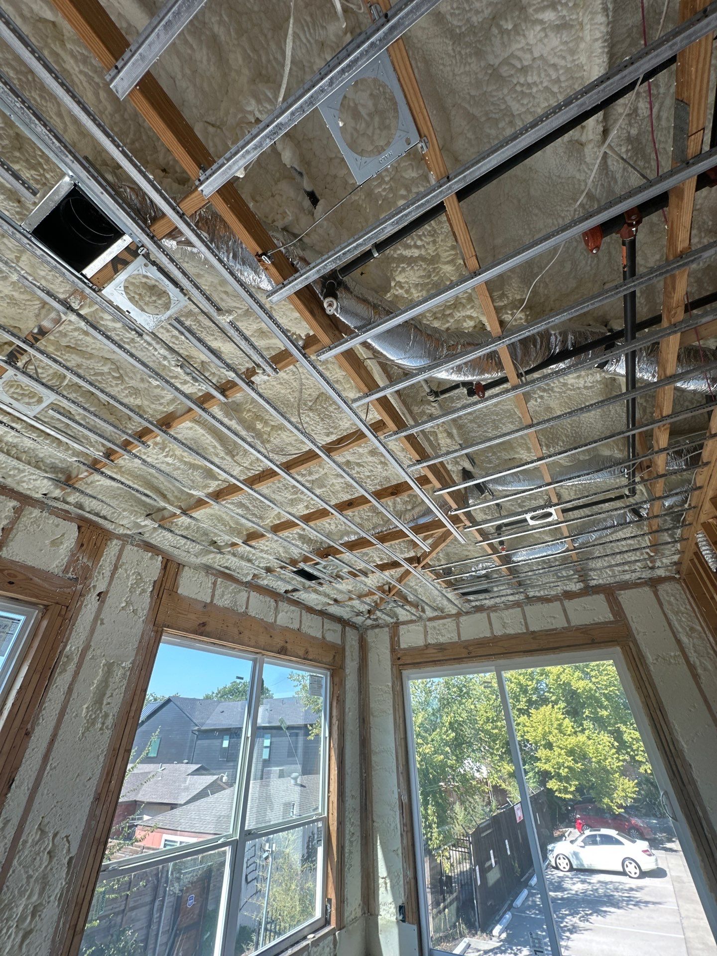 🏢 Full Foam Envelope on This Dallas Multi-Family Build by Apex Insulation Solutions