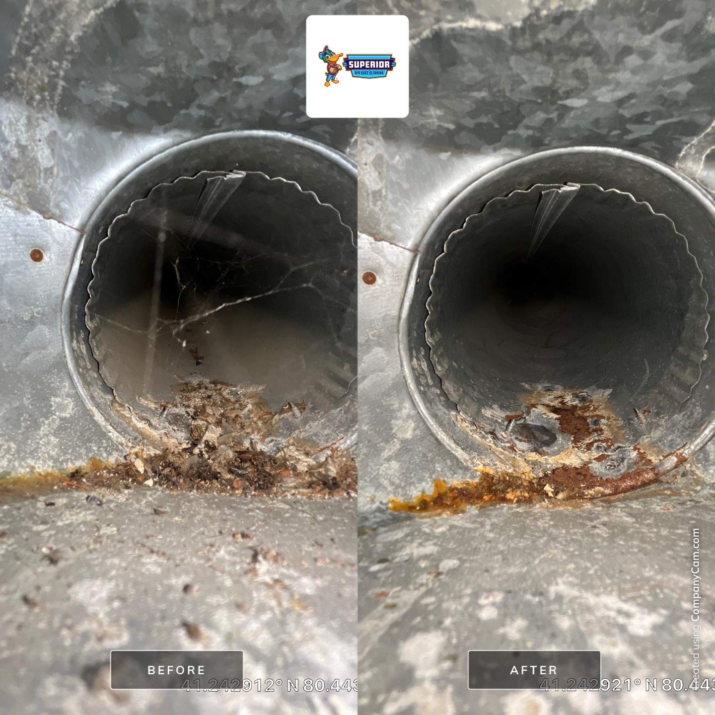 Air Duct Cleaning With a Vacuum Truck in Hermitage, PA by Superior Air Duct Cleaning