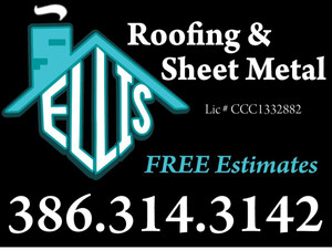 Logo for Ellis Roofing and sheet metal