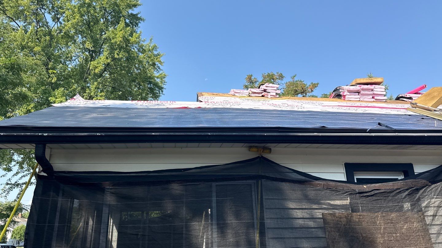 Roof Replacement using Owens Corning Onyx Black by 180 Contractors