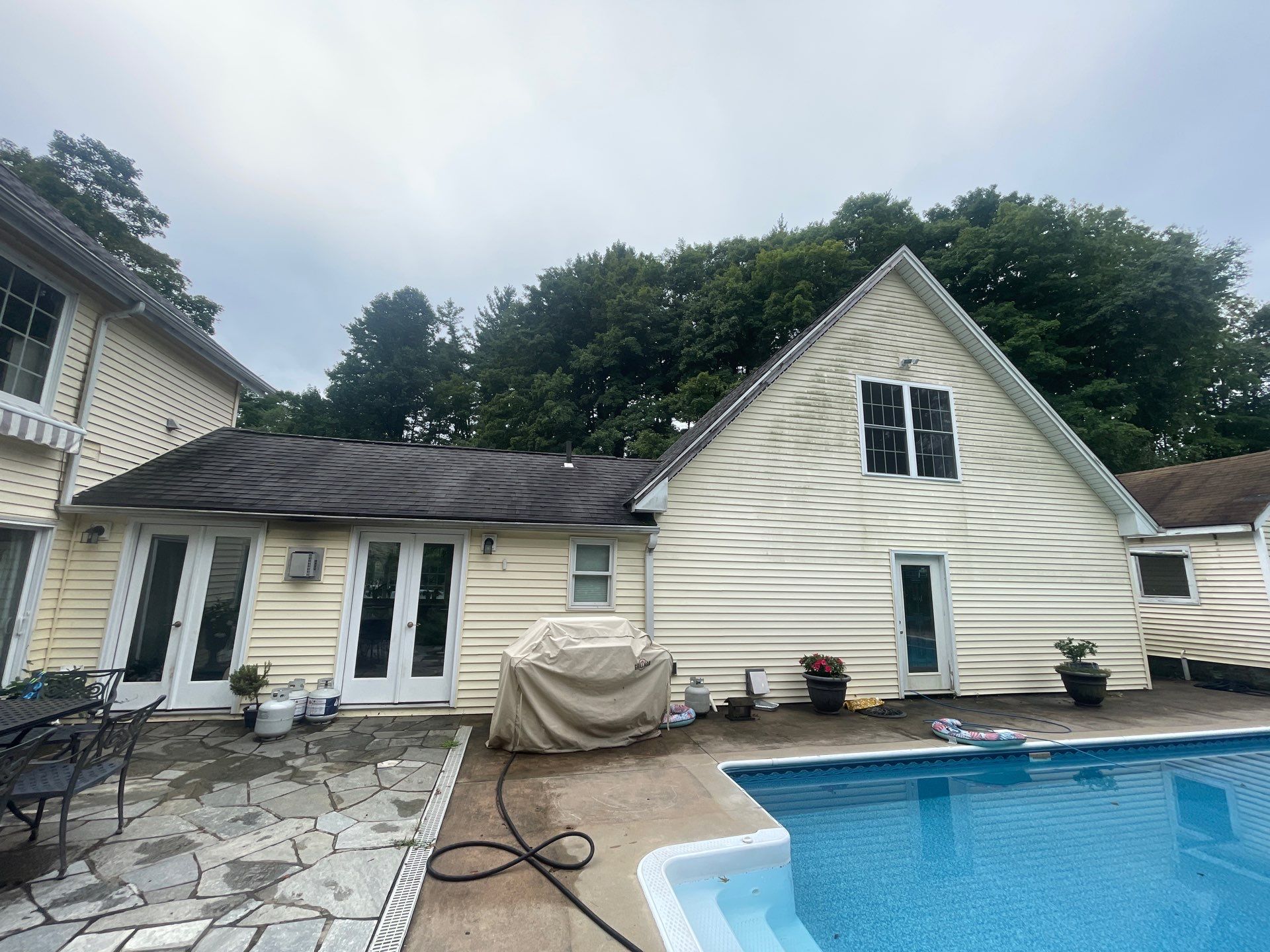 Residential Roofing Installation using Owens Corning TruDefinition Duration AR - Onyx Black by A Plus Exterior