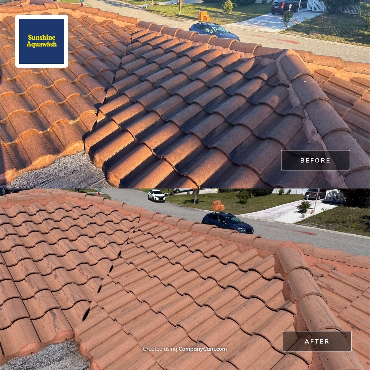 Full Exterior Cleaning Before Painting – Sarasota, FL (Near Sarasota Airport) by Sunshine AquaWash