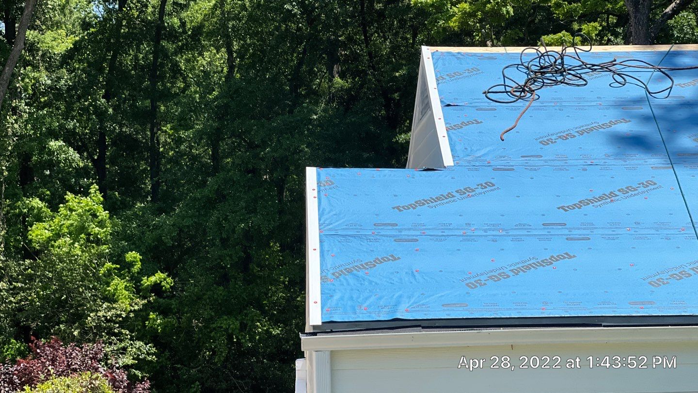 Roof Replaced and interior repaired by Nailed It Roofing & Remodeling LLC