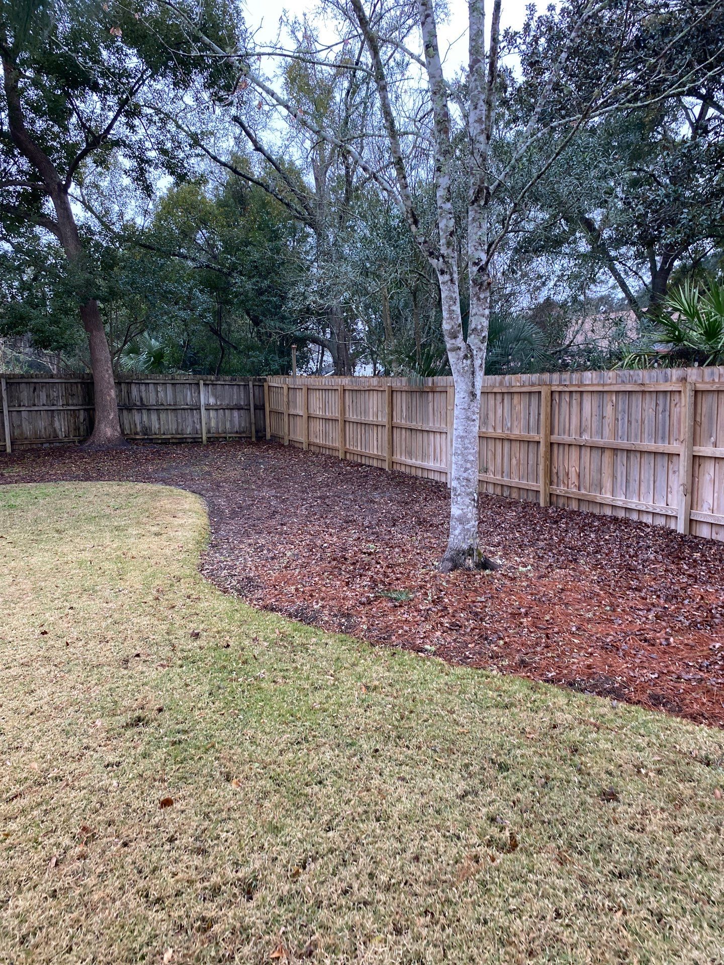 Deerwood Resident | Pine Straw Install by ProGreen Services
