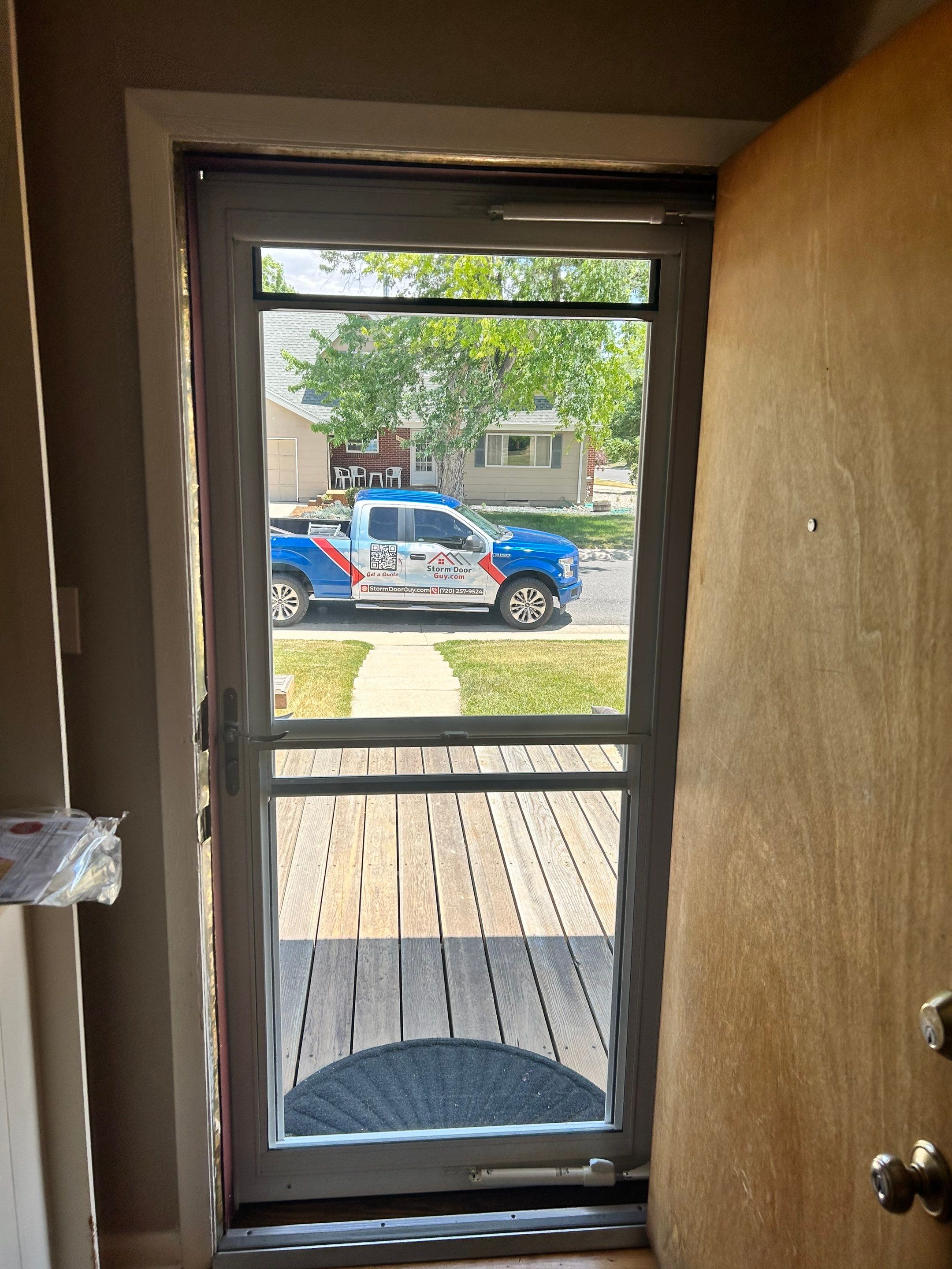 Project in Arvada by Storm Door Guy 