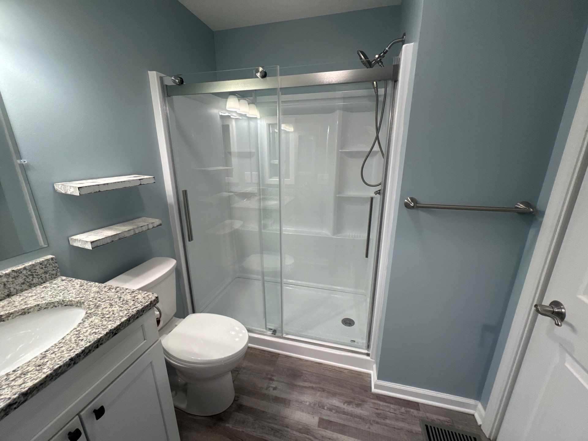 Bathtub to Shower Conversion by Farmer Home Solutions