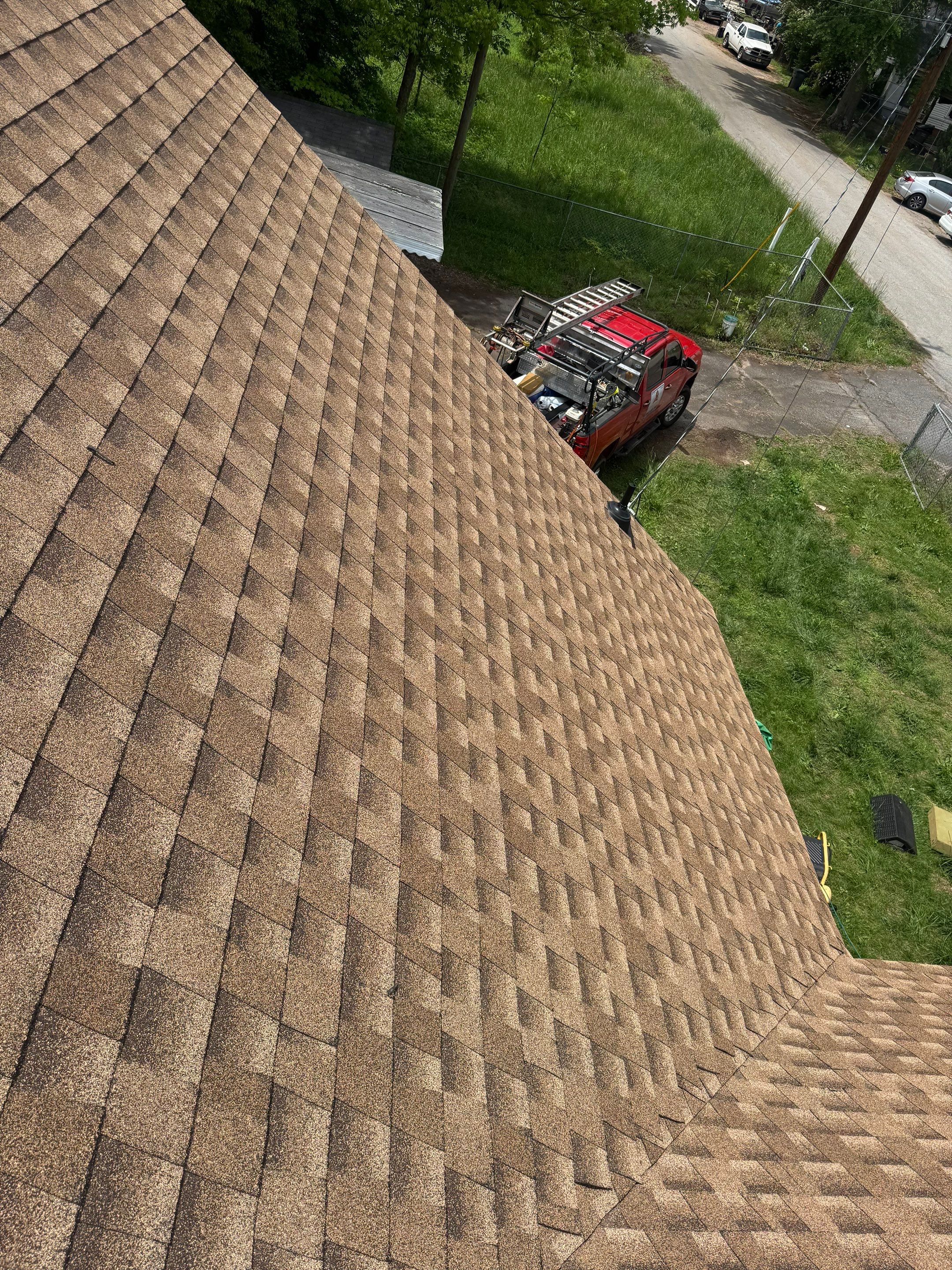 Project in Greenville by Roofsters