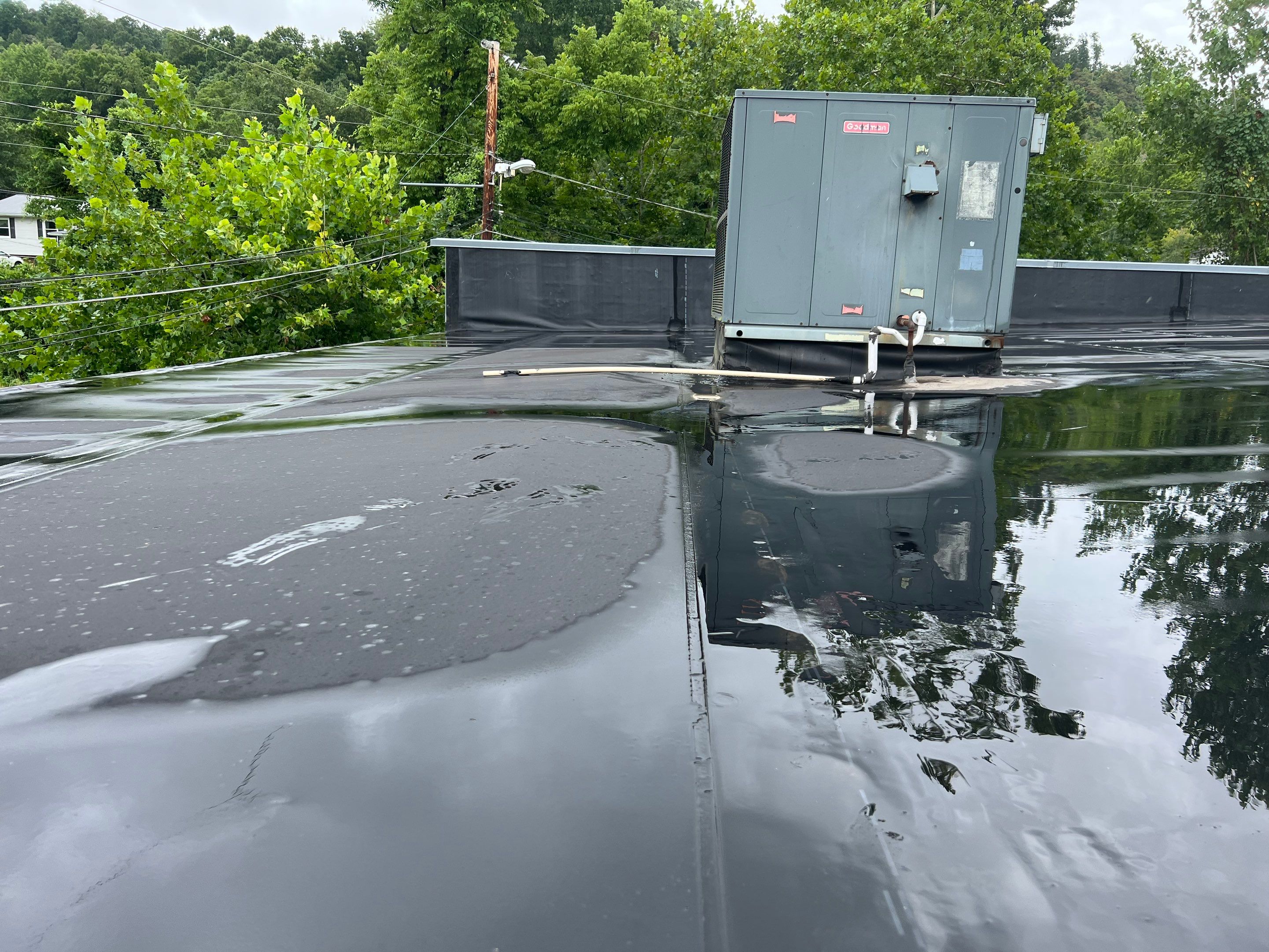 Commercial Roofing Repair using EPDM Roofing by Secure Construction Company Inc