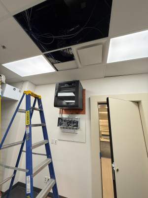 Structured cabling installation by CimaSolutions