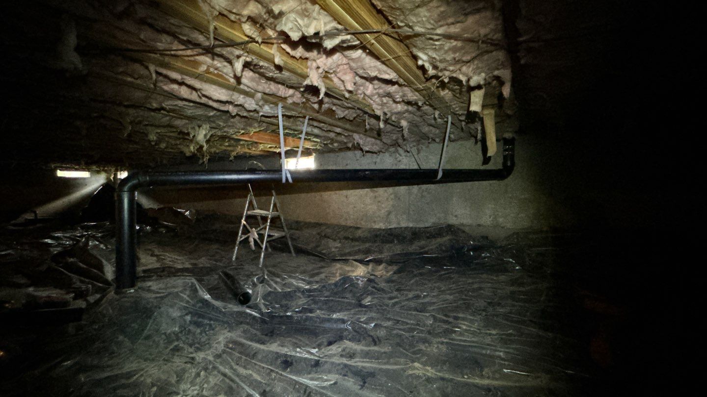 Sub-membrane Installation by JustRadon.Com