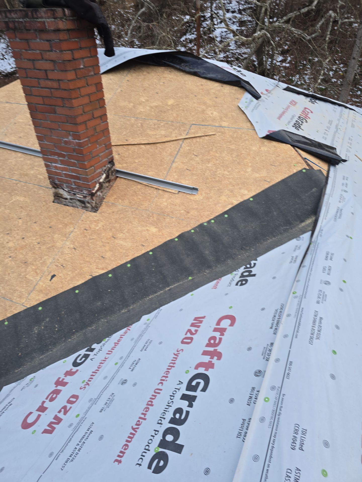 Residential Roofing Installation using GAF Timberline HDZ Oyster Grey by Rainstoppers Roofing