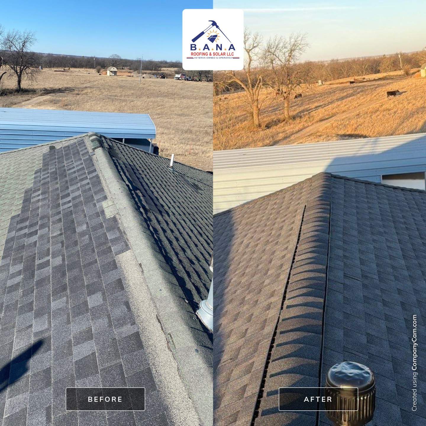 Project in Joy by BANA Roofing and Solar Supply