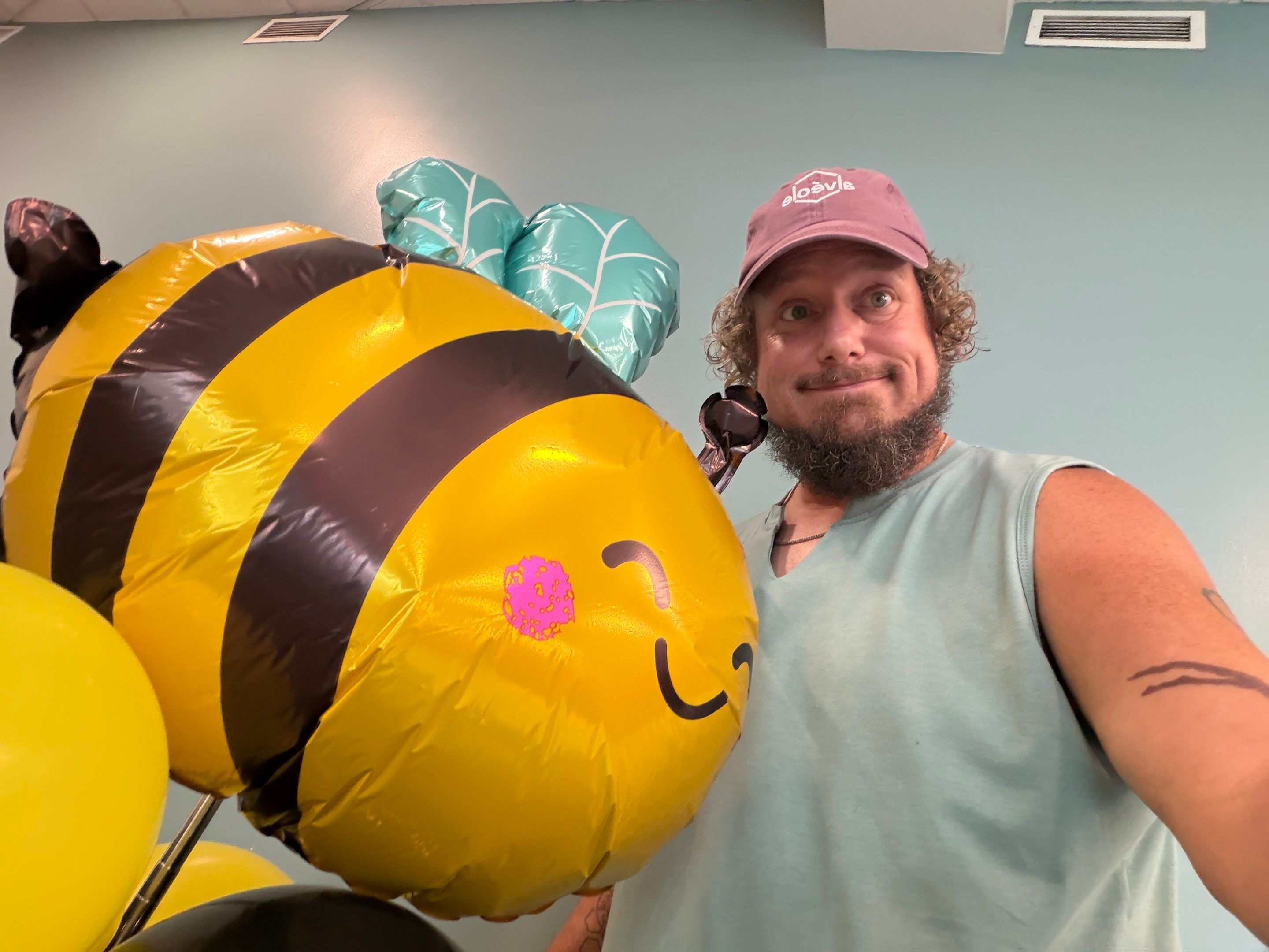 Bees at the Bank! by Rockwall Honey Bee Company