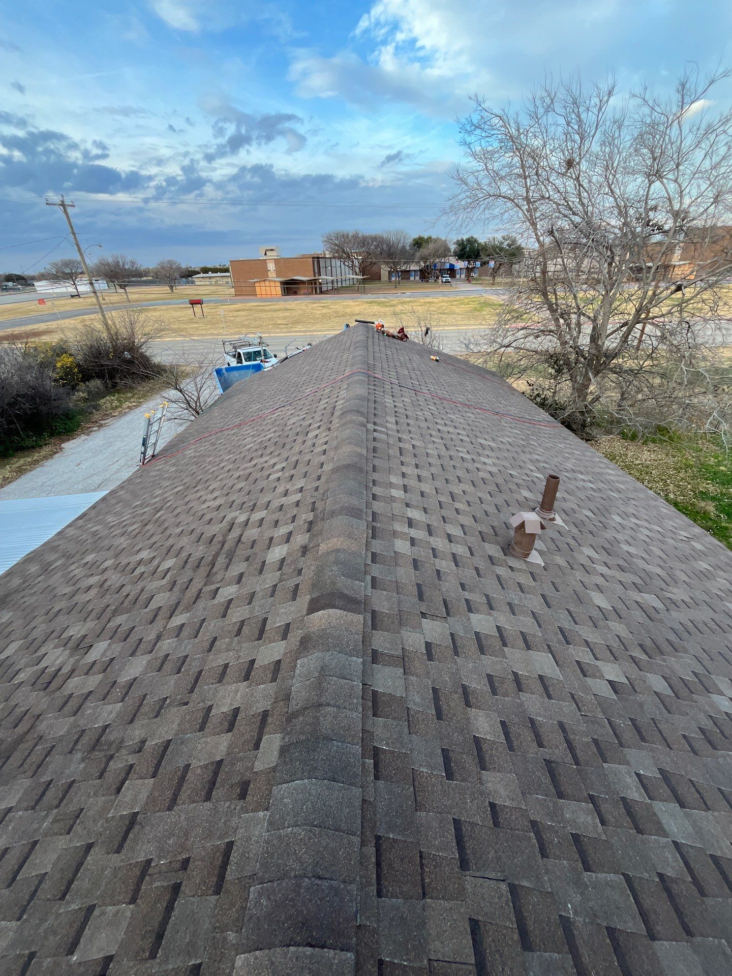 Reroof After Hail Storm -Atlas Pinnacle  by Berry Good Roofing 