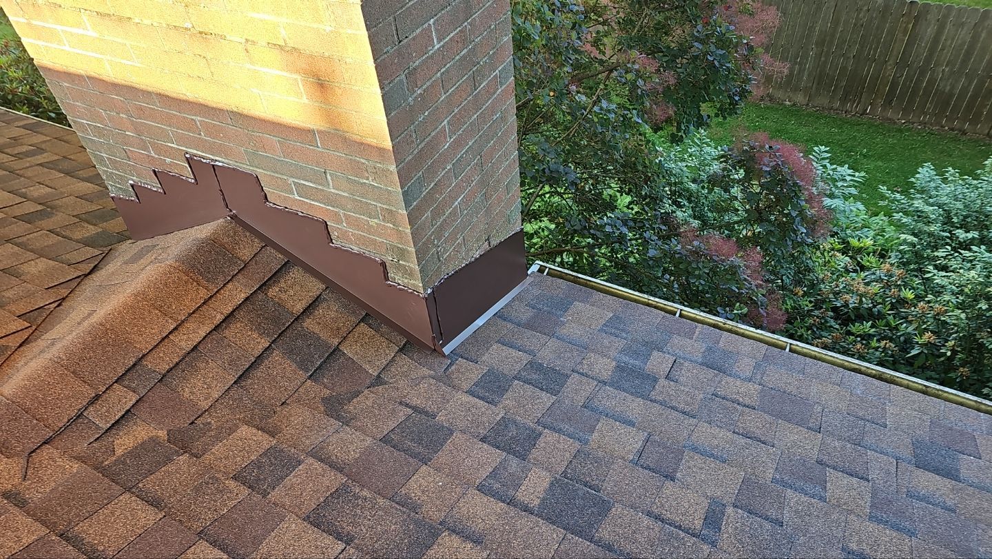 Atlas Pinnacle, Color, Burnt Hickory, Drip Edge, Color, Royal Brown by Eagle Eye Roofing