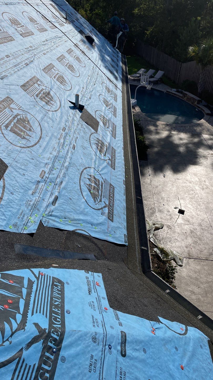 Residential Roofing Repair using Roof Replacement by American Roofing & Construction LLC