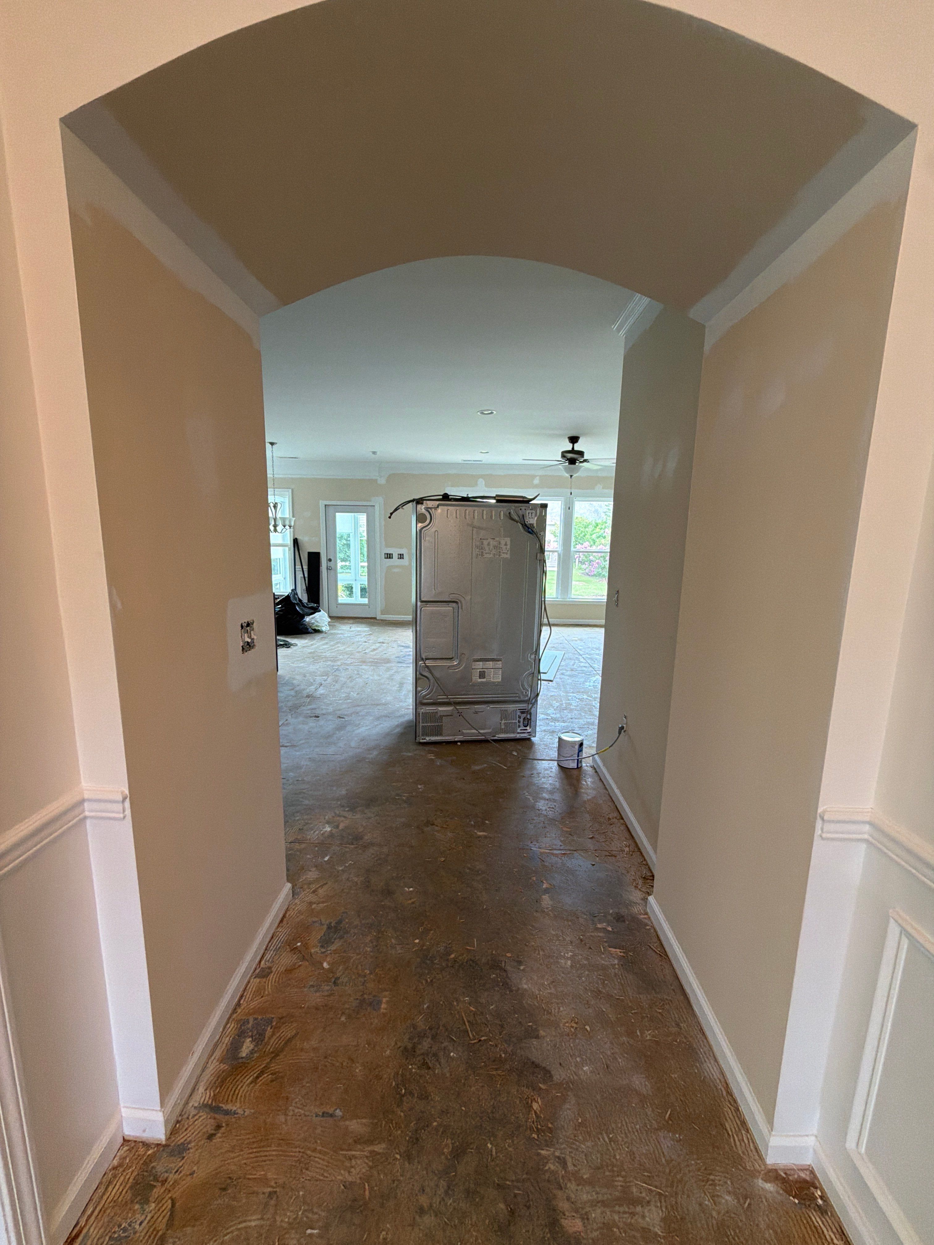 Luxury Vinyl Plank Flooring Installation and Interior Refresh in Durham by Billy Weatherspoon Contractor