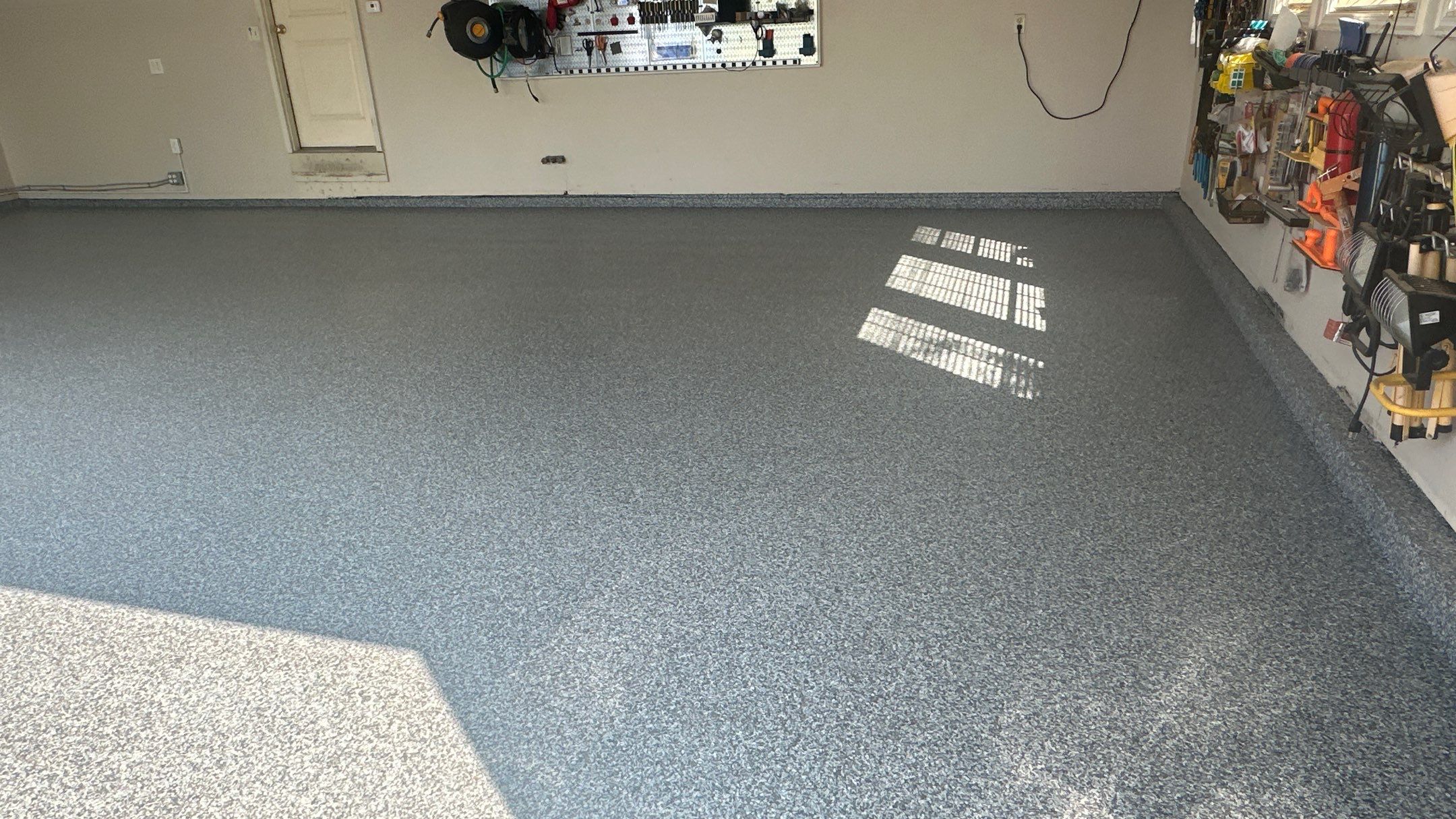 Guy D. upgraded his garage with a beautiful new floor by Banner Garage