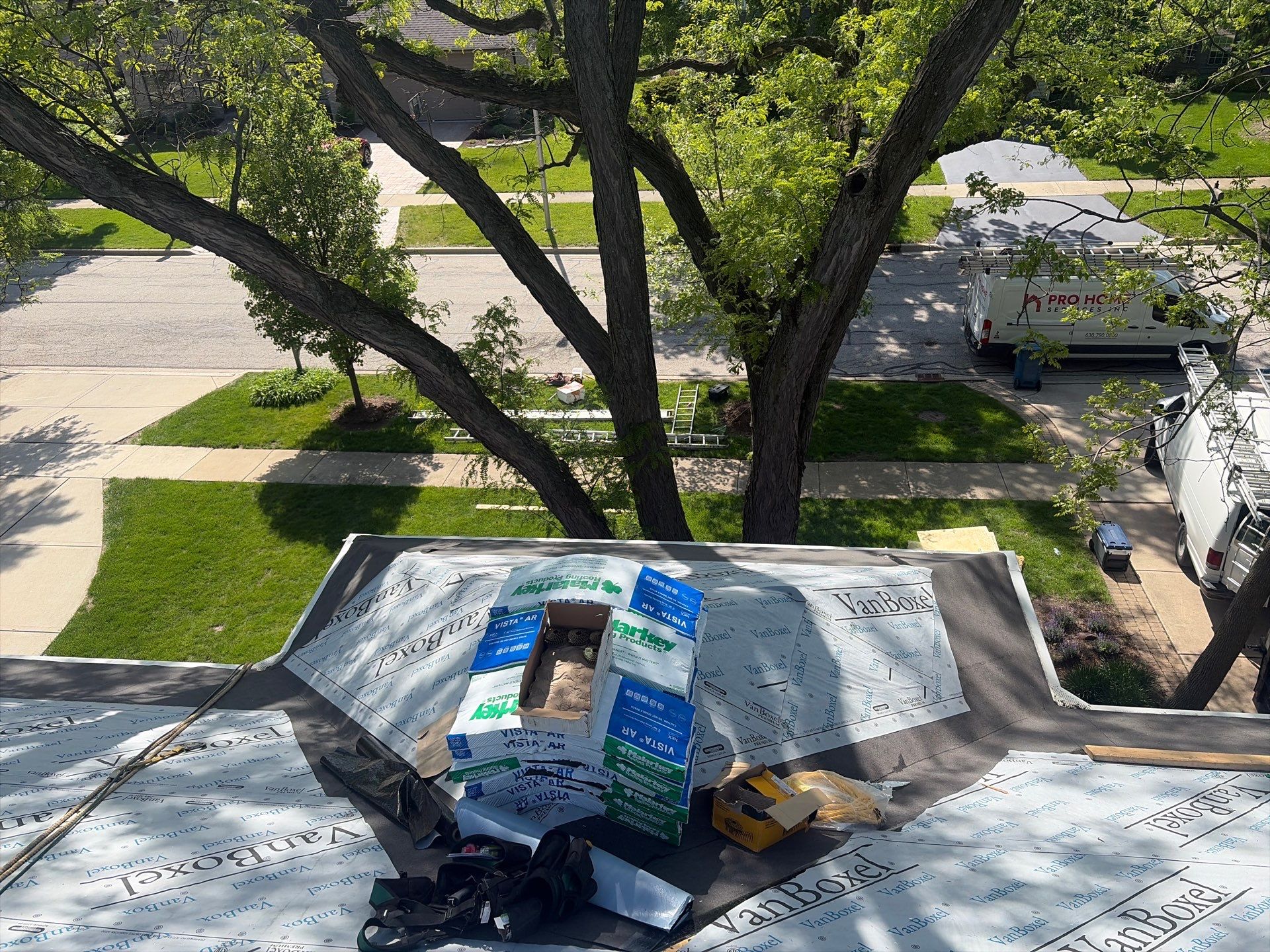 Malarkey Vista AR Shingle Roof Replacement in Downers Grove by Pro Home Services Inc