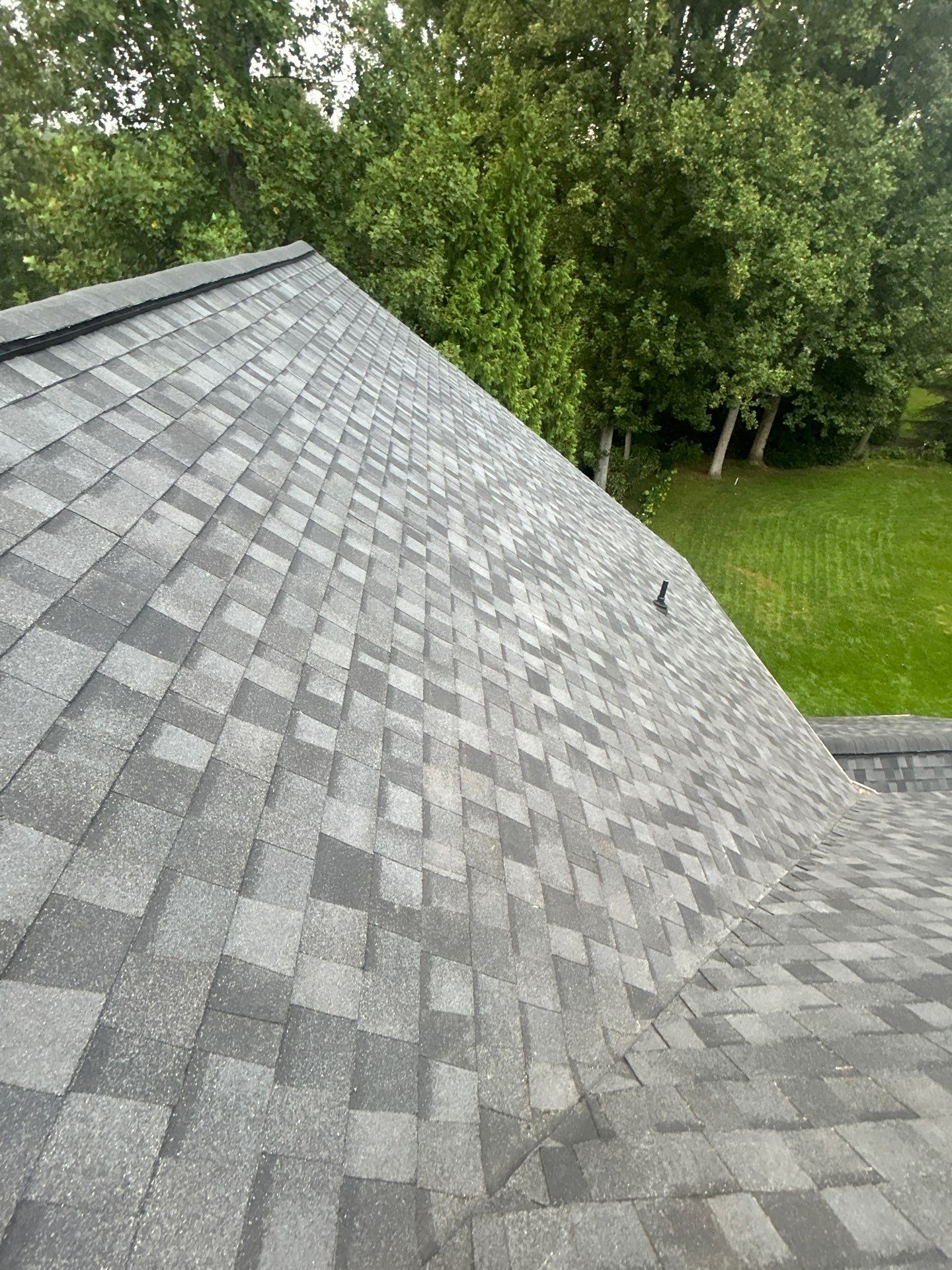 Great Falls : residential Roof with CertainTeed Landmark Pro in Max Def Moire Black  by RM Banning, Inc.