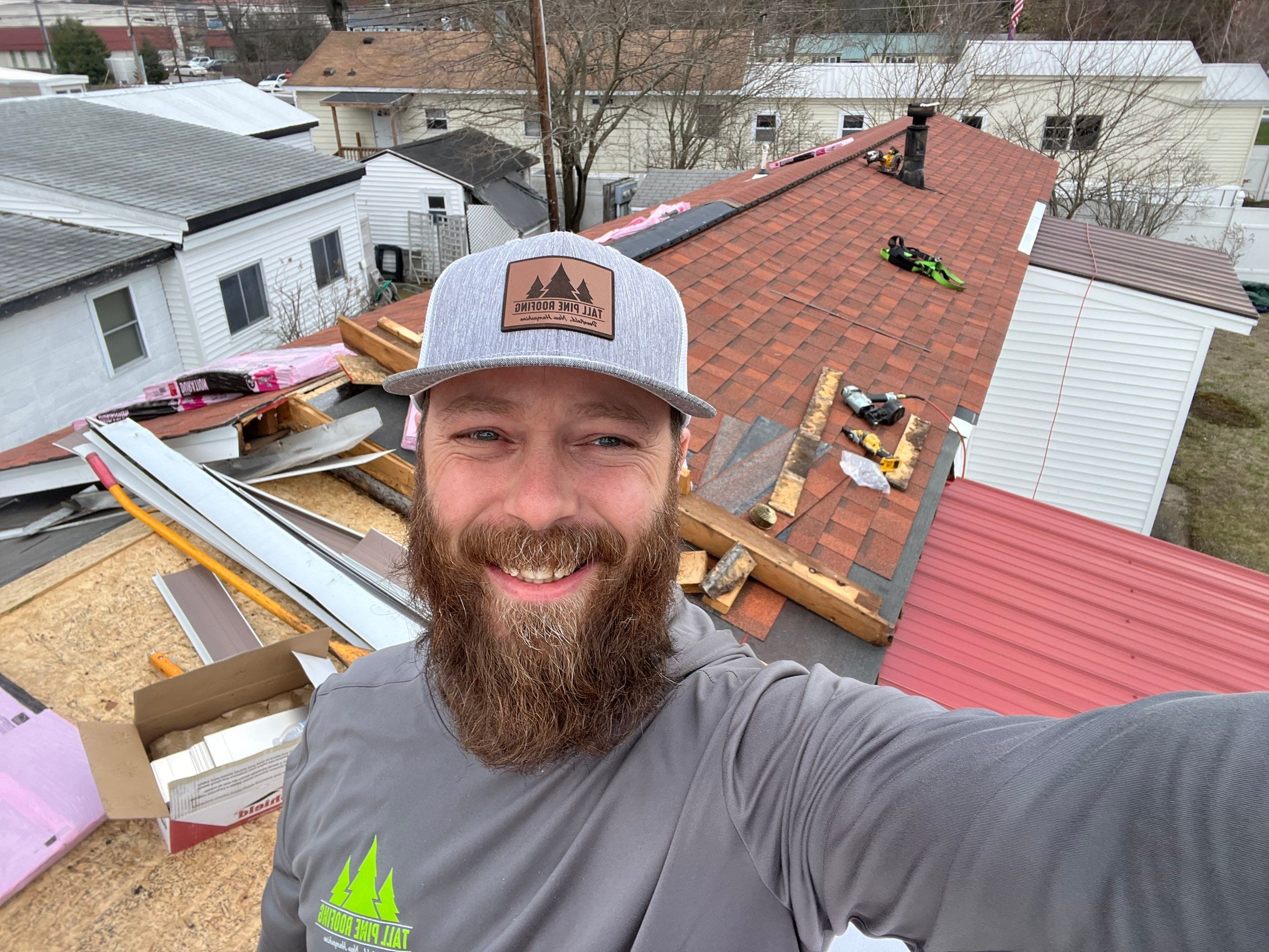 Corrugated Metal and Asphalt in Merrimack New Hampshire by Tall pine roofing