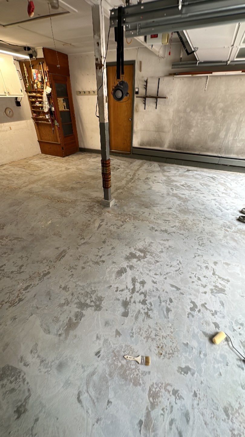 Garage Project in Pittsburgh by Floors in a Day, Inc