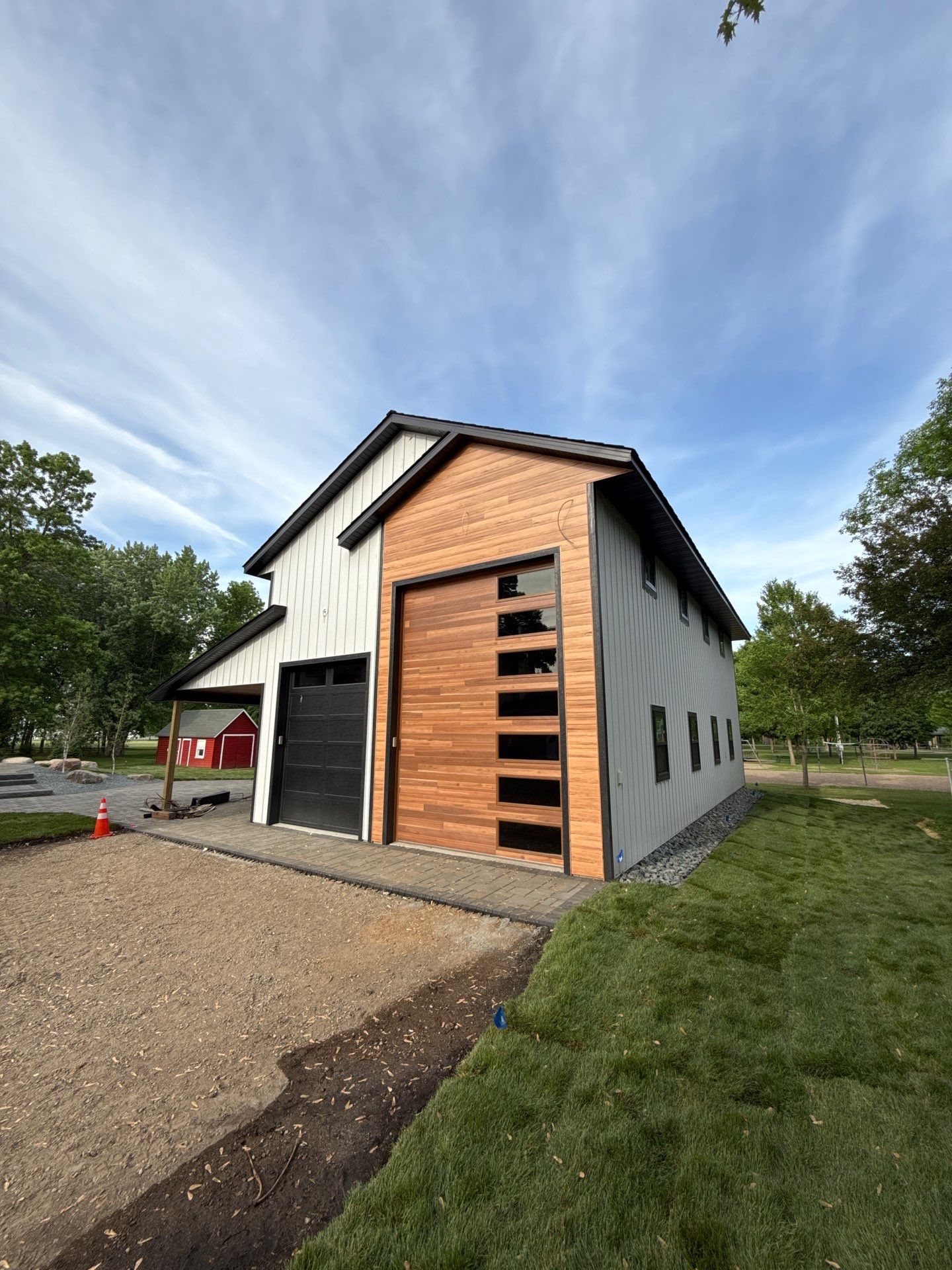 Garage Exterior by Zablocki Roofing & Exteriors