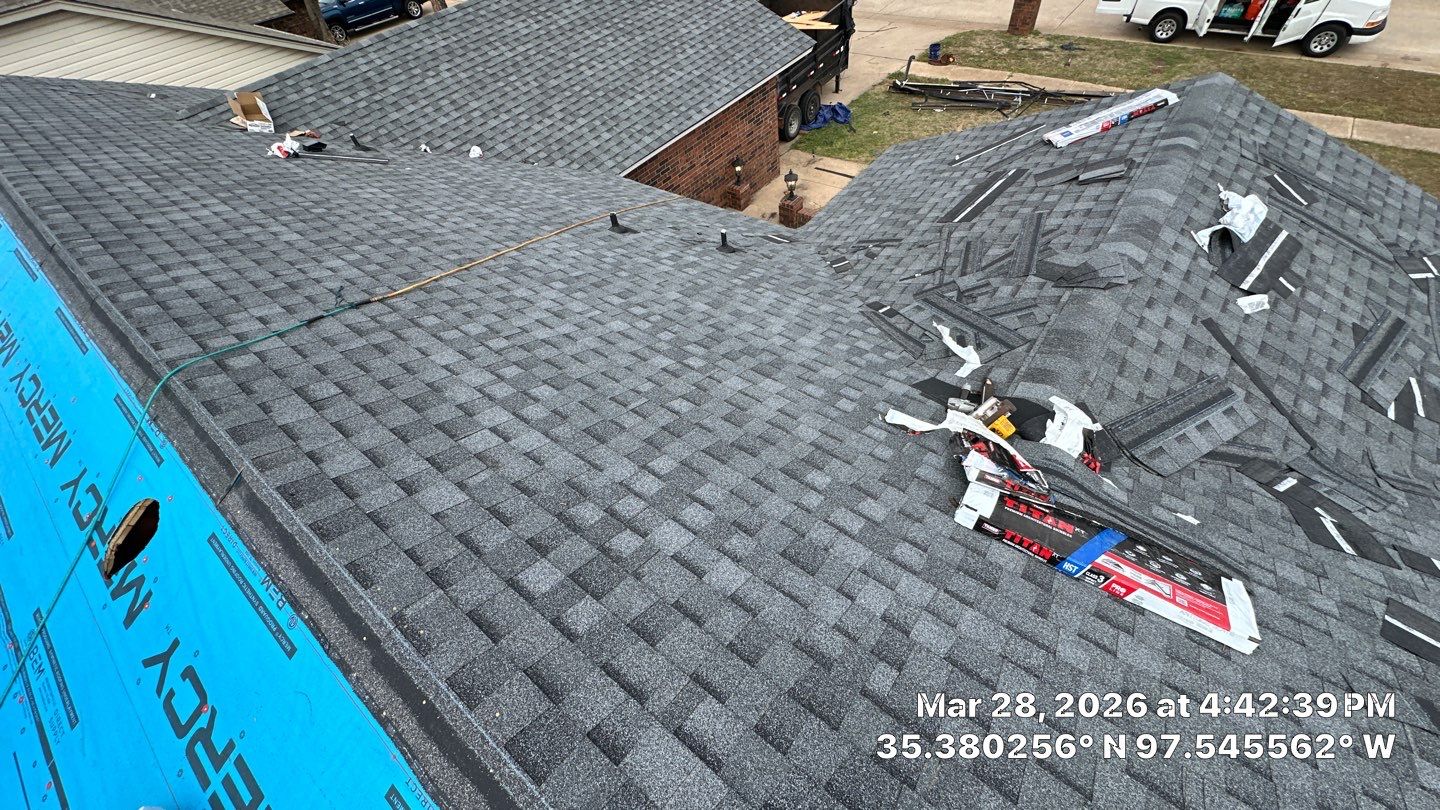 Project in Oklahoma City by Icon Roofing And Construction