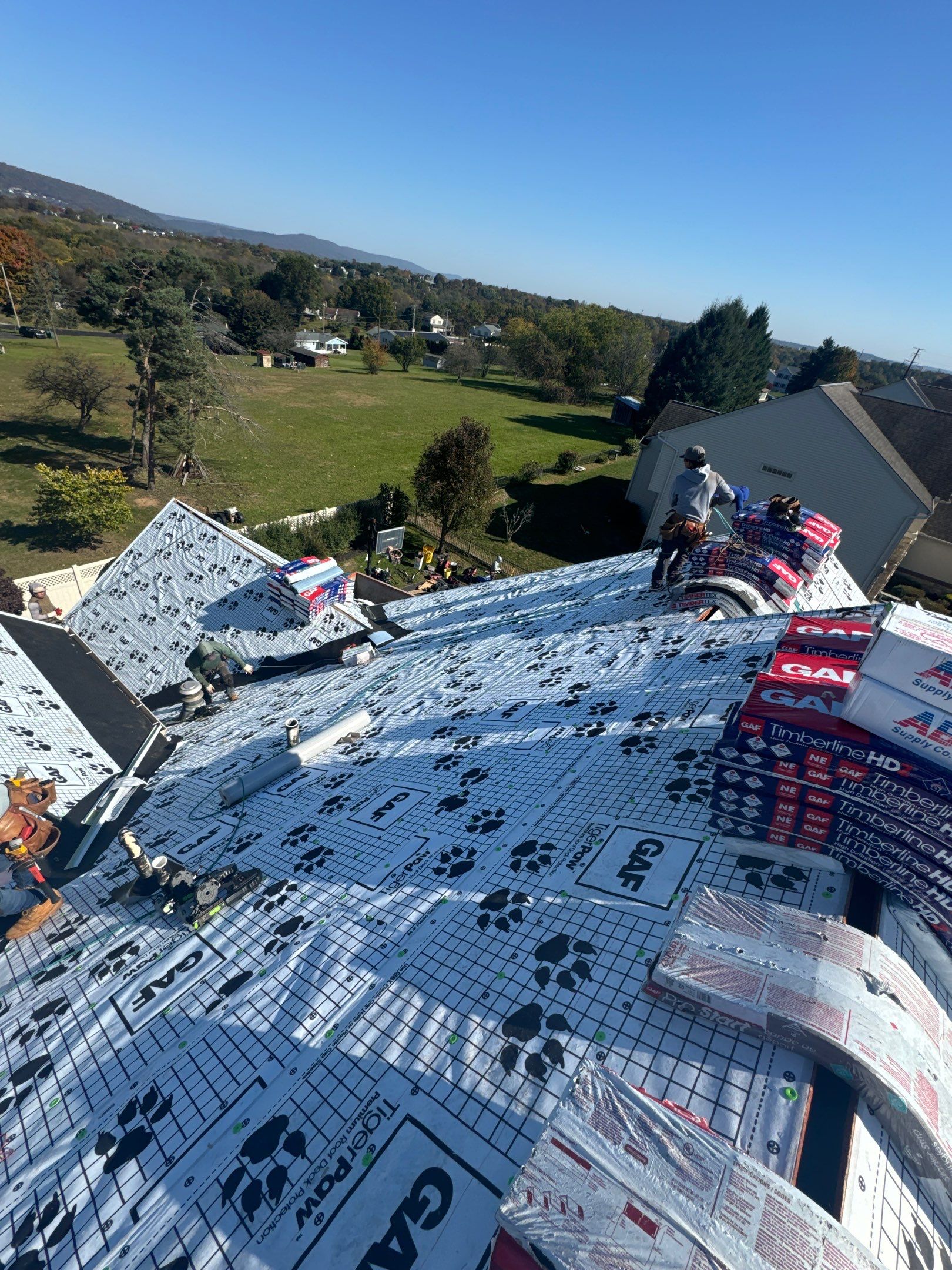 Architectural Shingle Roof Replacement by Teflon Roofing