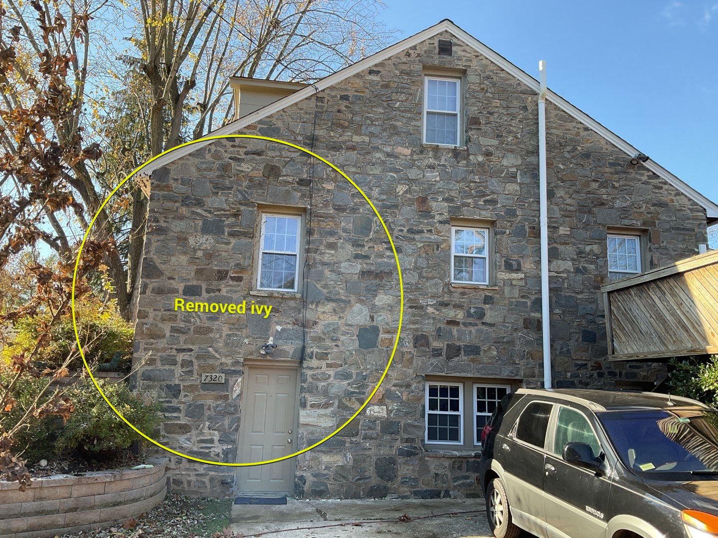 Gutter Installation using 6" Gutters & 3/4 " Downspouts by Alpha Design Services