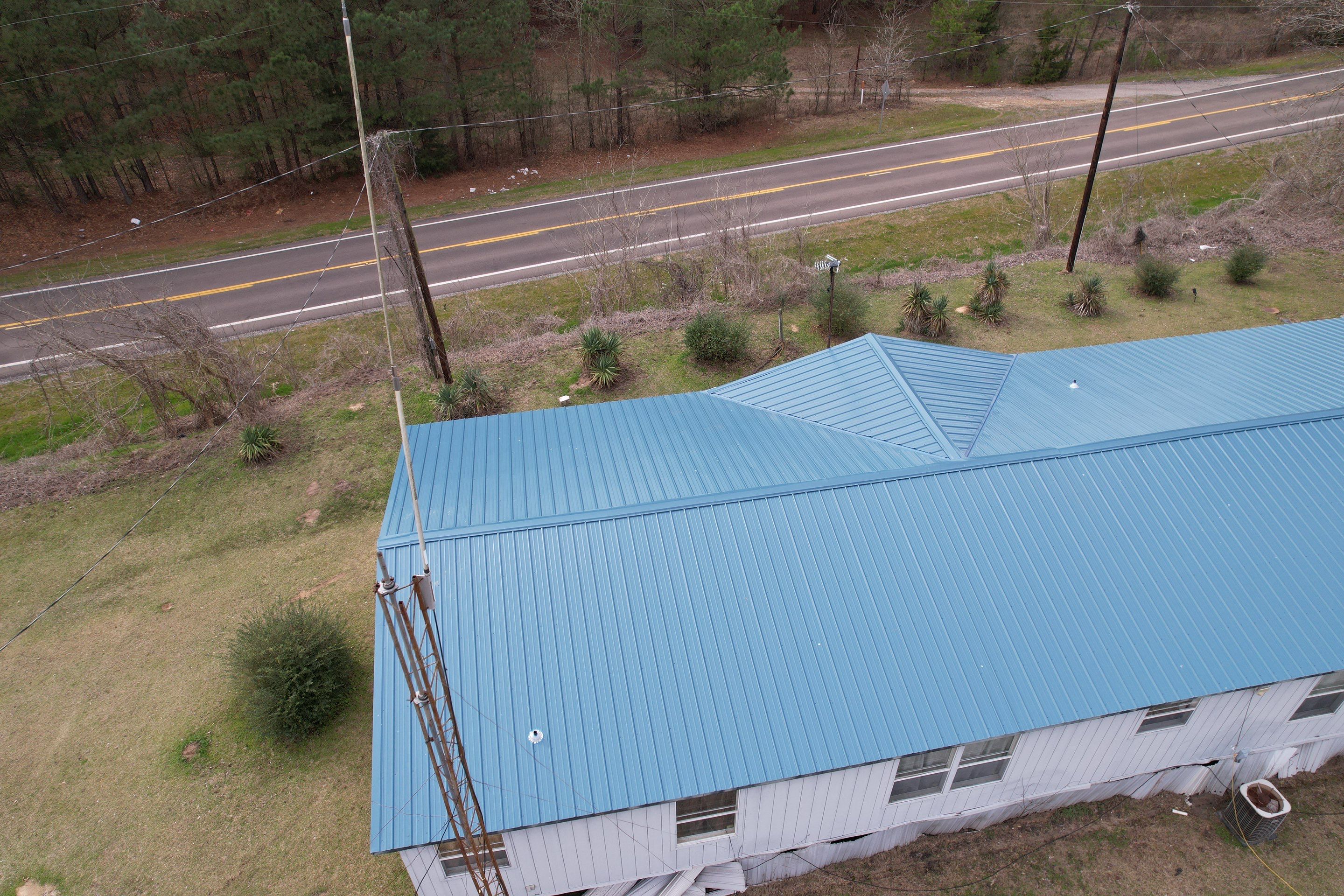 Residential Roofing Installation using 29 gauge metal by Hostetler Roofing