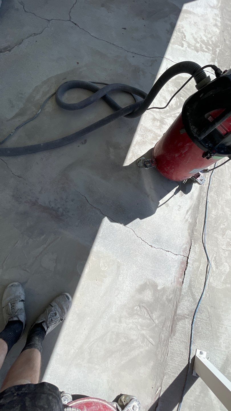 Patio Transformation using Echo 1/4" Chip by Croc Coatings, LLC