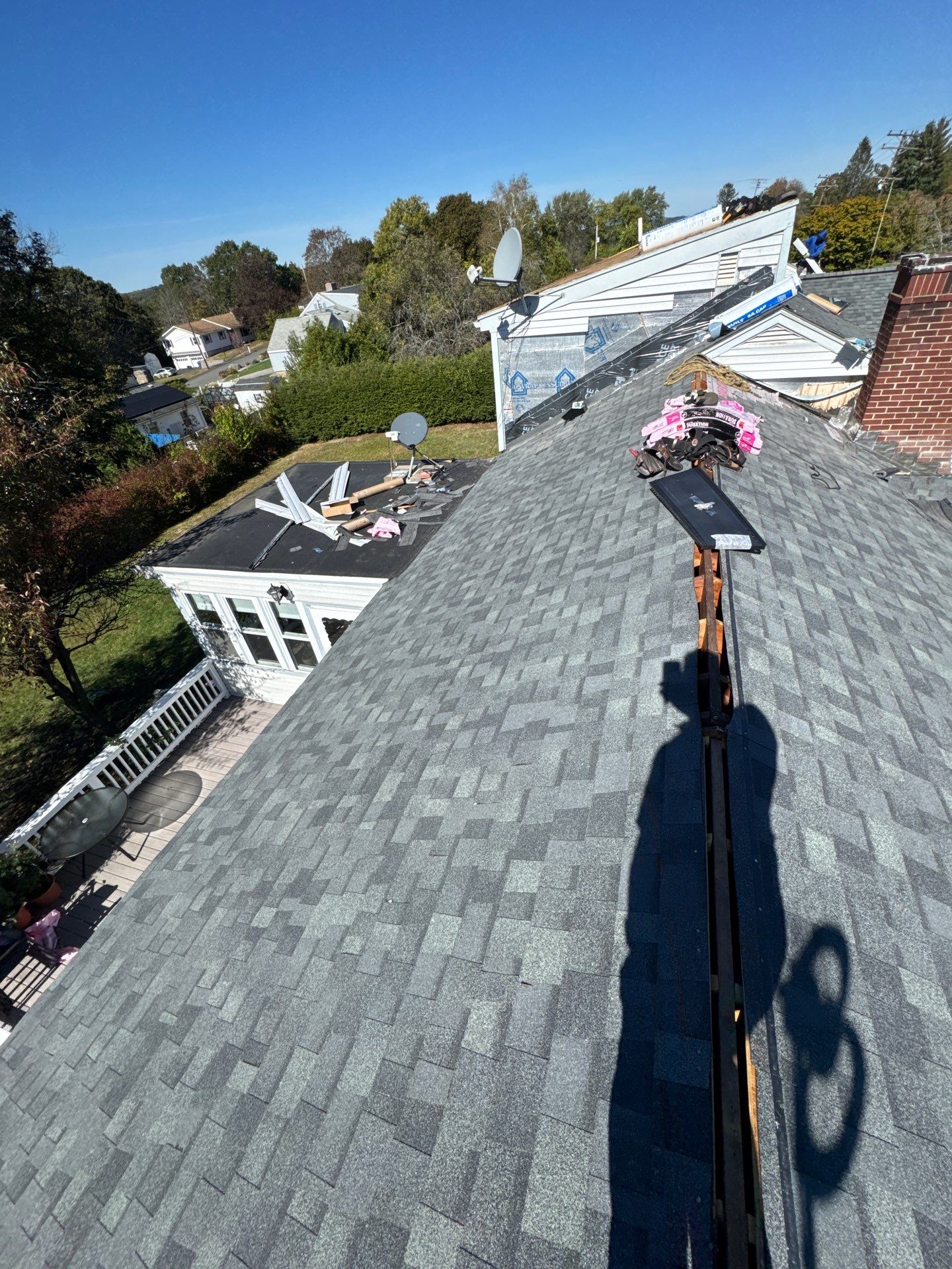 Full Roof Replacement & EPDM Integration | Tewksbury, MA by Mighty Dog Roofing of Greater Middlesex County