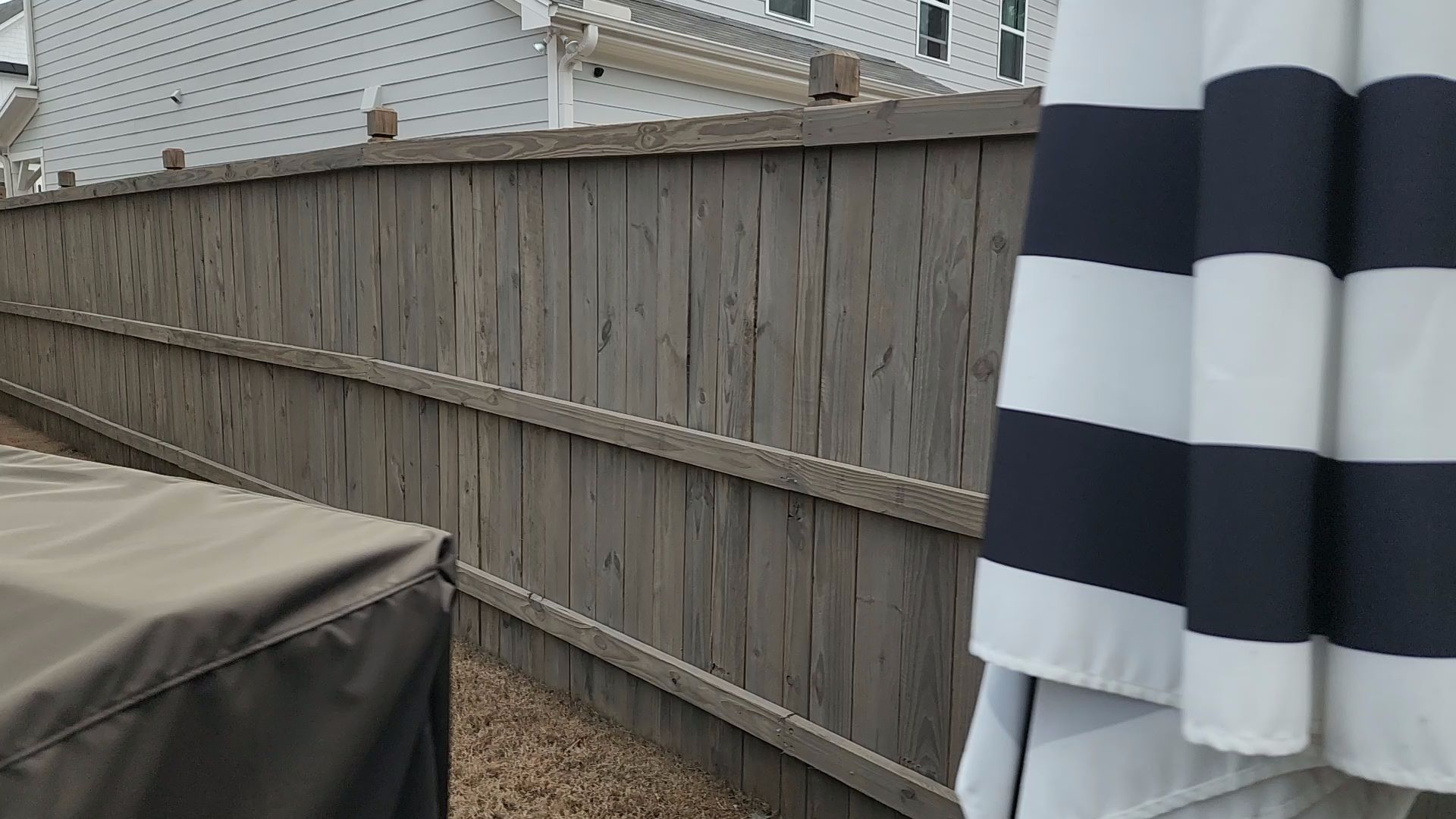 Fence Staining using Cape Cod Grey by SSE by Titans of Timber Fence & Stain