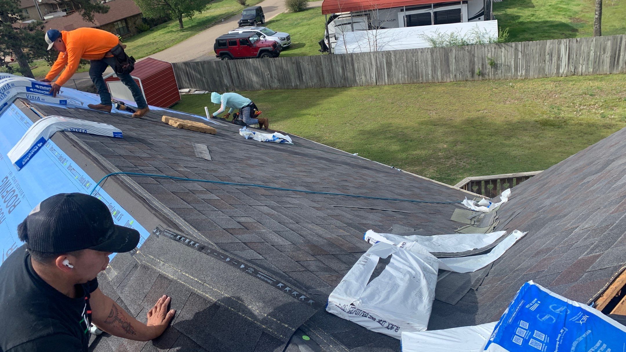 Residential Shingle Reroof using Malarkey Vista by Hostetler Roofing