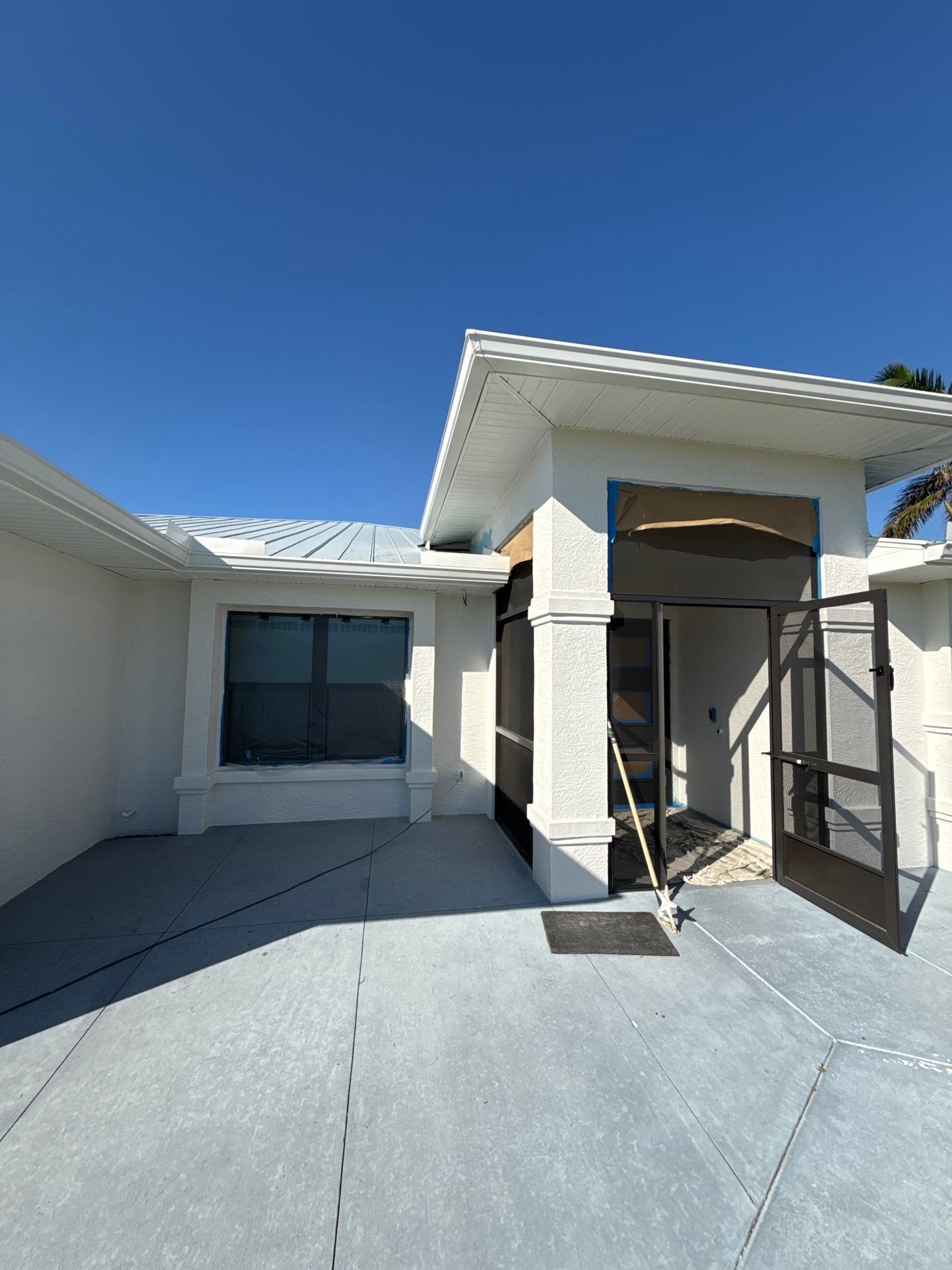 Residential Seamless Gutter Upgrade in Cape Coral FL by Gutter Professors