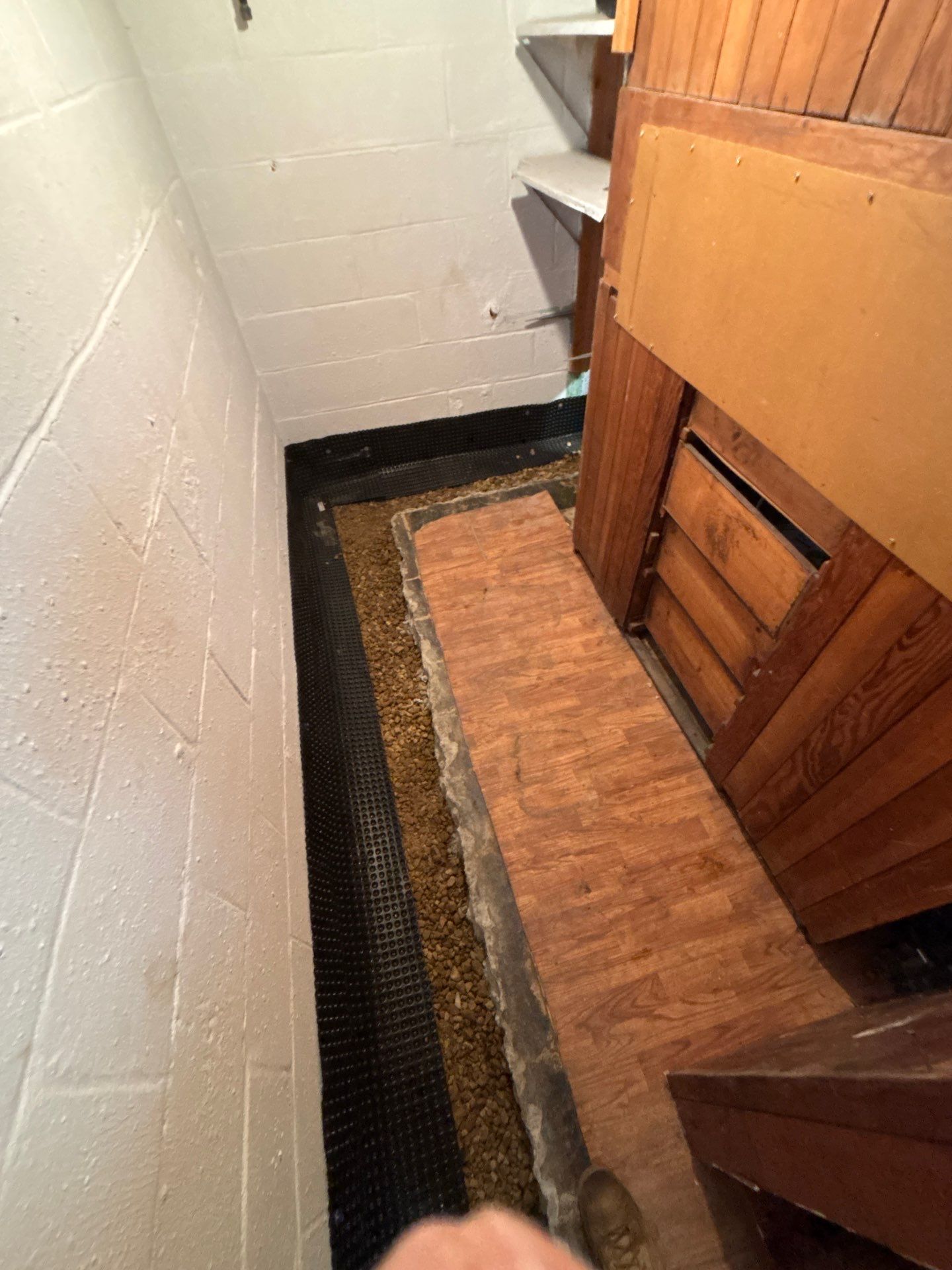 Drain Tile & a Sump Pump for our Property Management Partner by Waterproofing Northeast