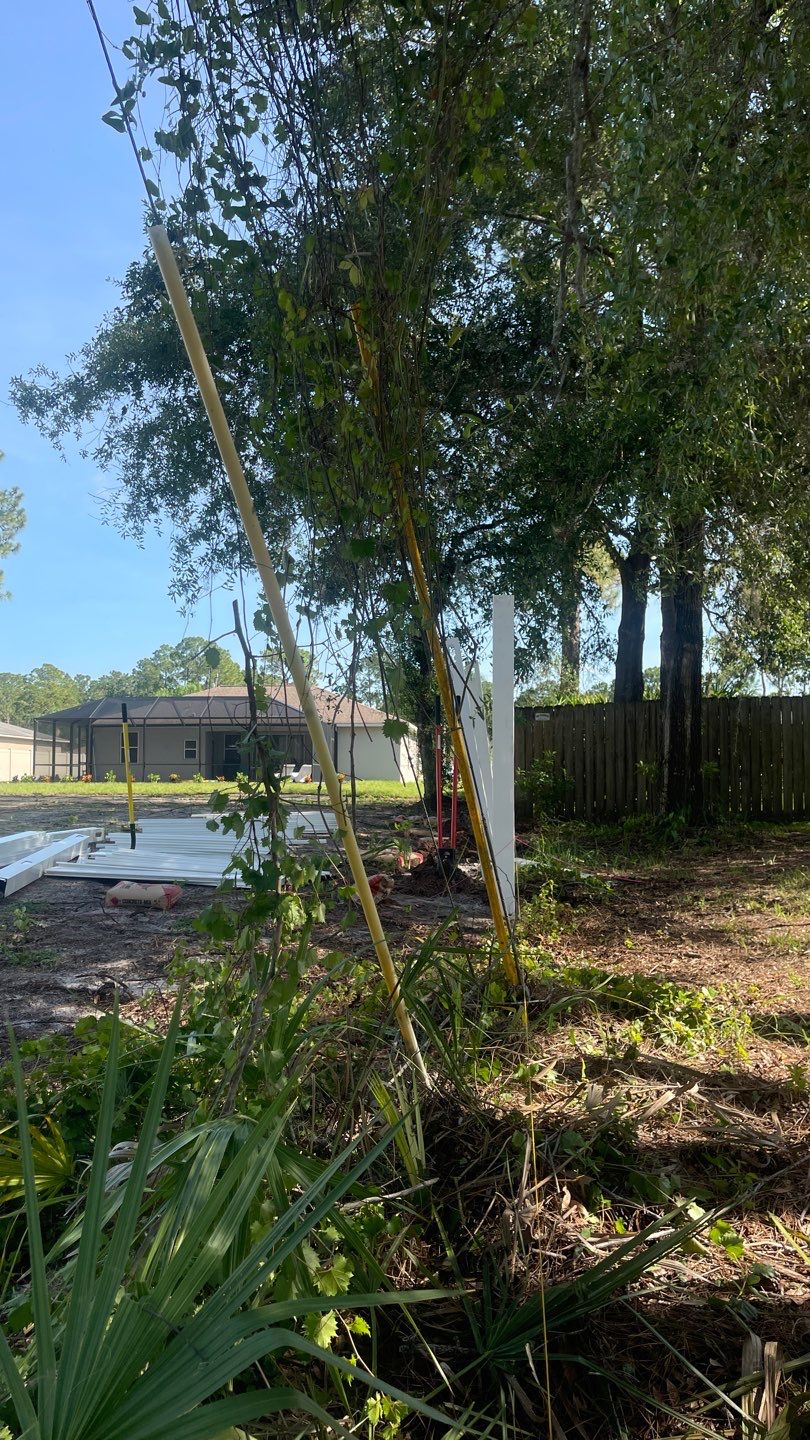 North Port, FL 6 ft. Tall White Vinyl Privacy Fence  by Asap fence and gates, LLC