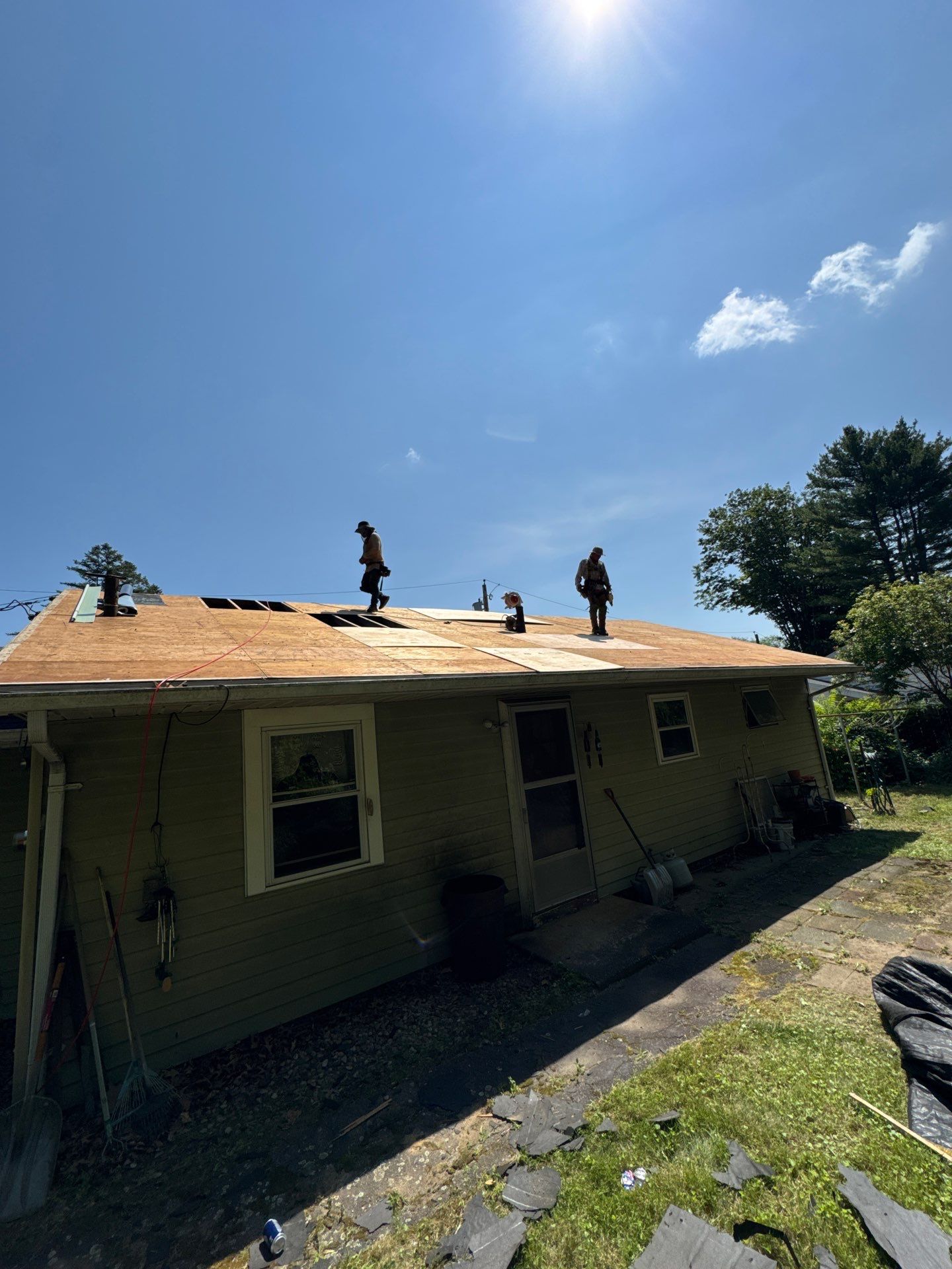 Onyx Black Roof Transformation in Maynard, MA by Mighty Dog Roofing of Greater Middlesex County